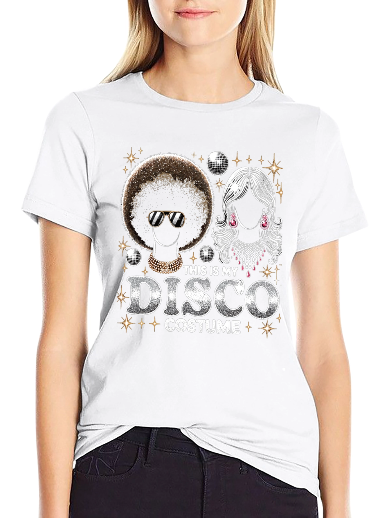 This Is My Disco Costume Graphic T-Shirt
