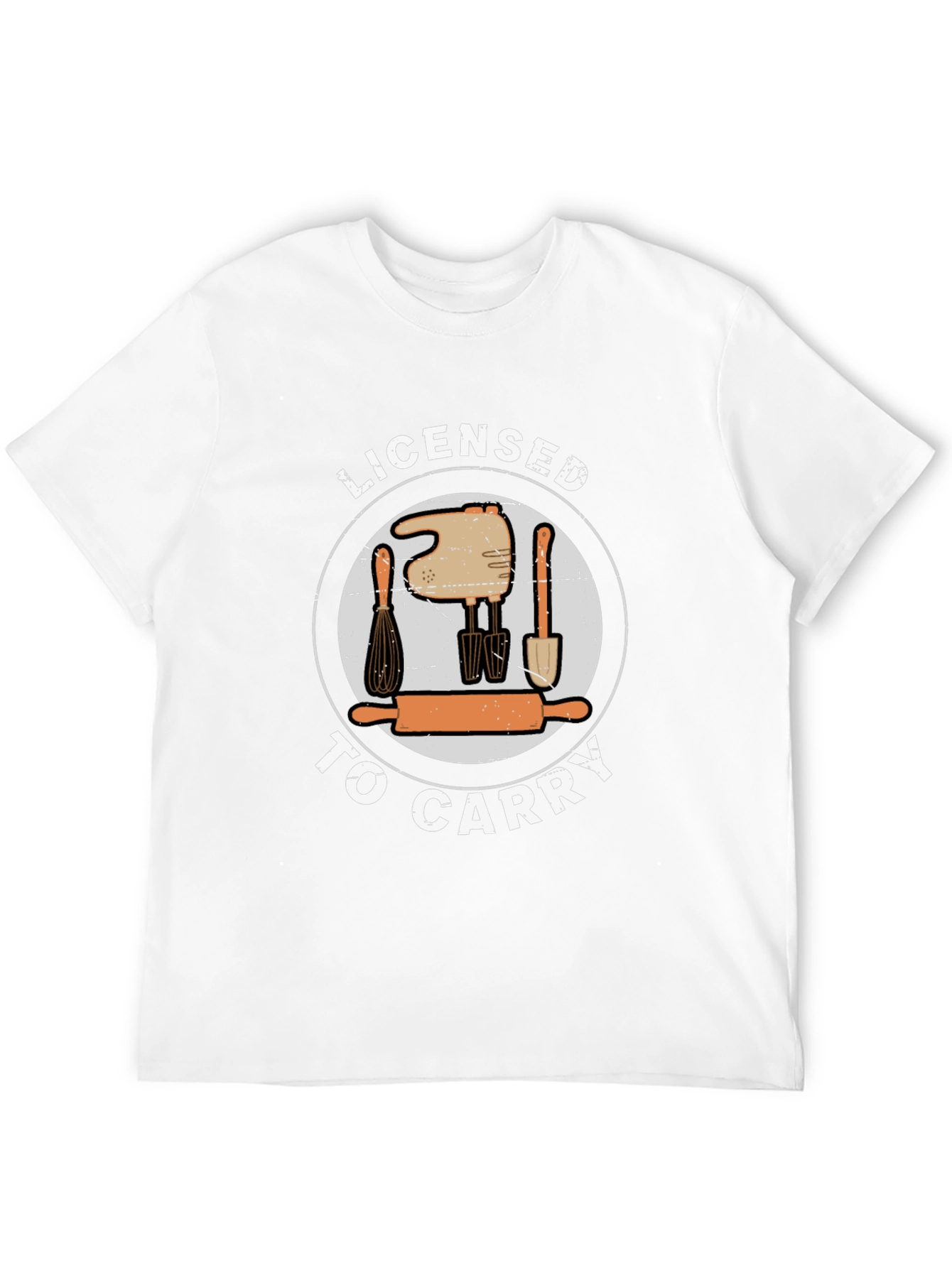 Licensed to Carry Baking T-Shirt - Bakers Humor