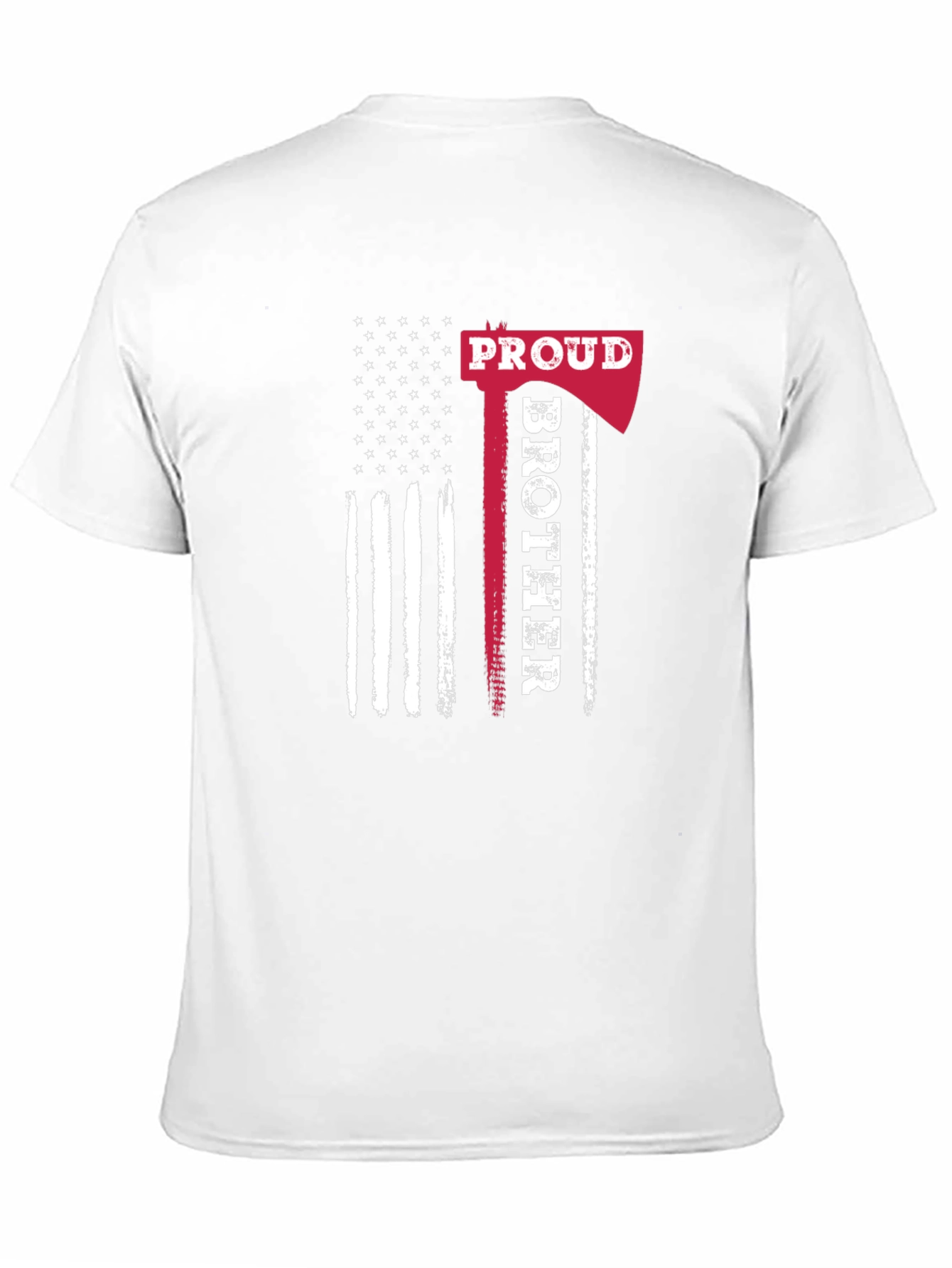 Proud Brother Firefighter Graphic T-Shirt