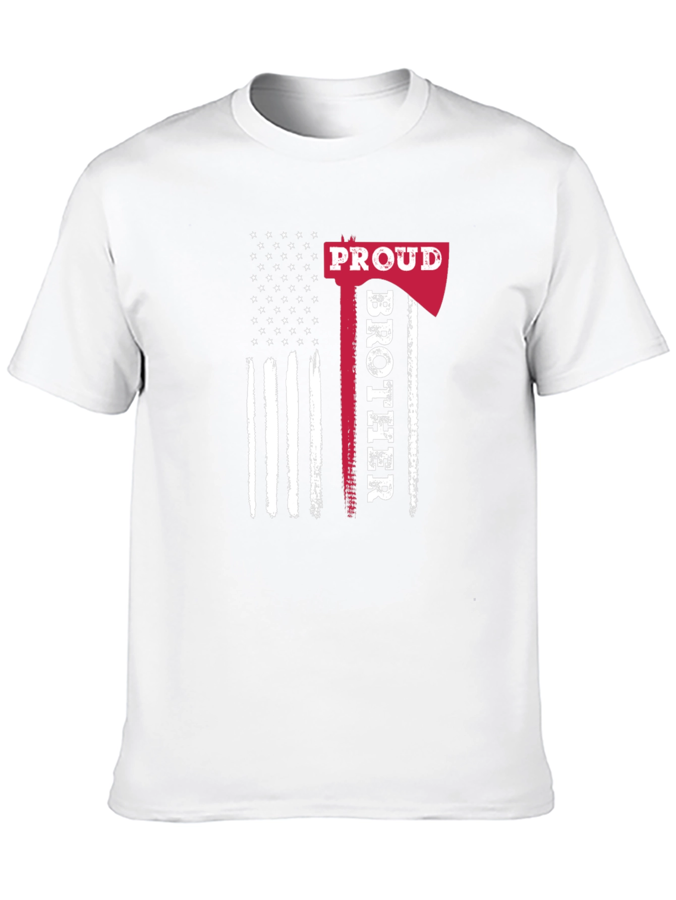 Proud Brother Firefighter Graphic T-Shirt