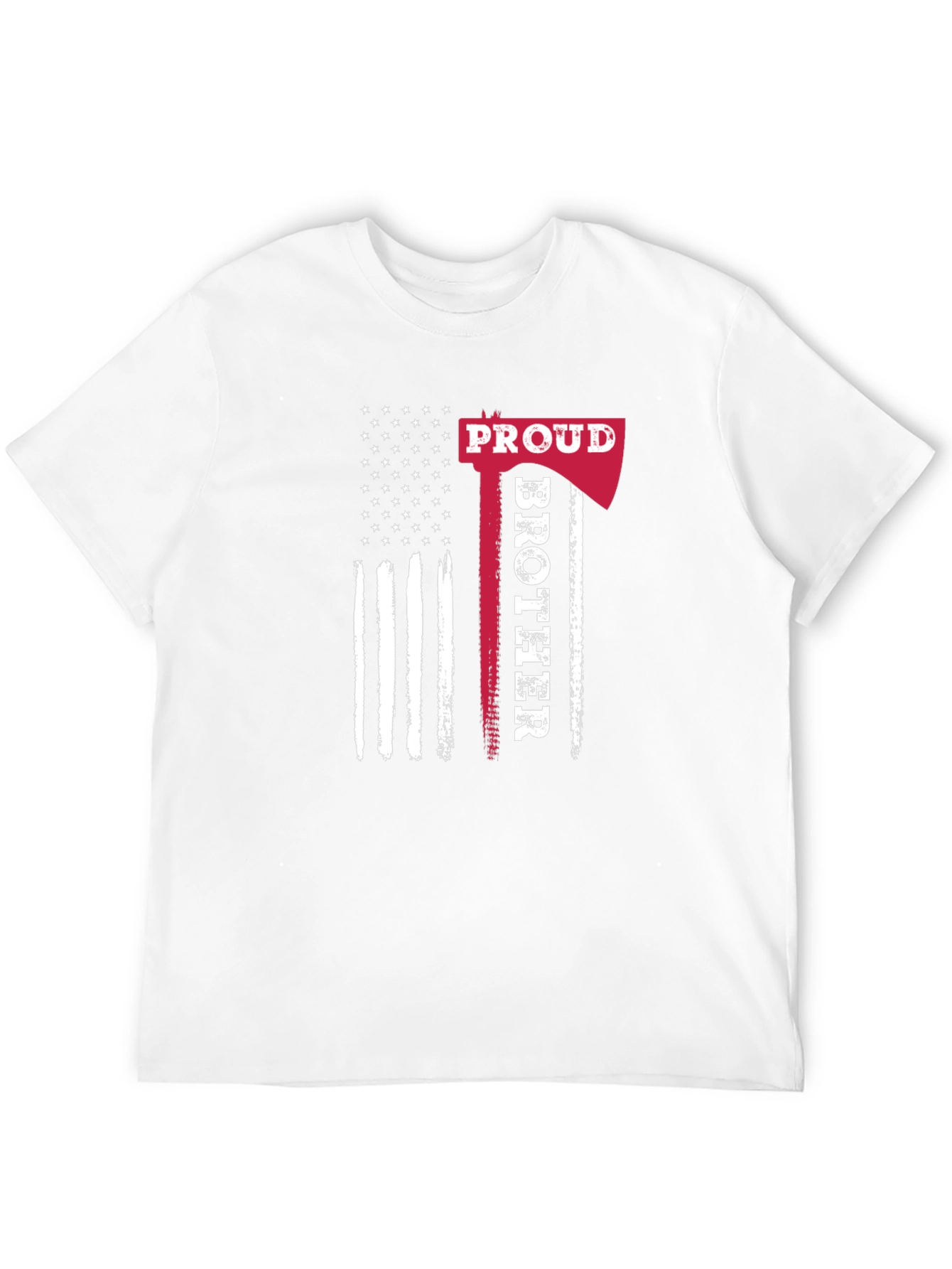 Proud Brother Firefighter Graphic T-Shirt