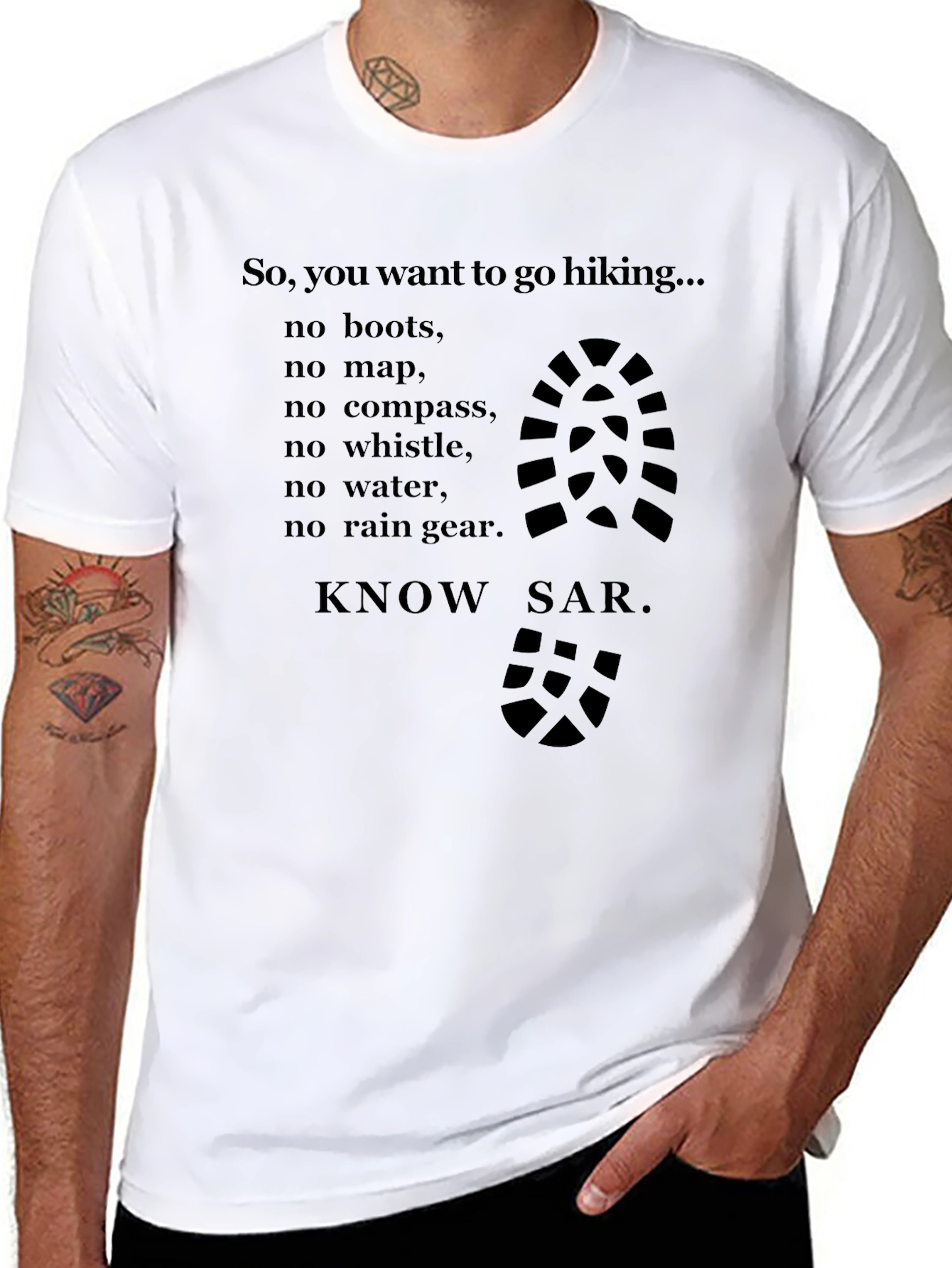 Hiking T-Shirt - Know SAR