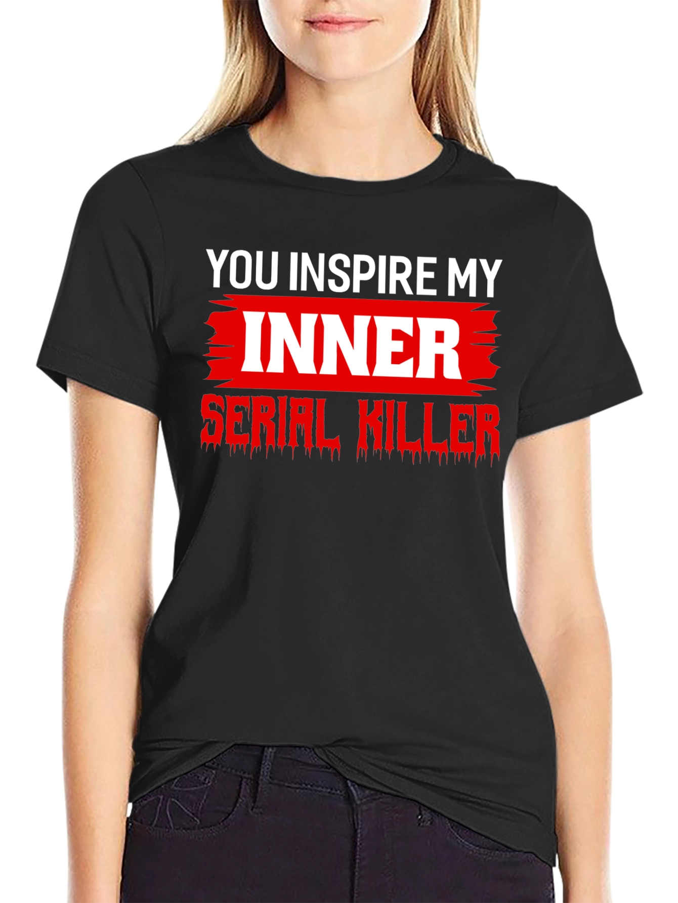 Inspire My Inner Serial Killer Graphic T-Shirt