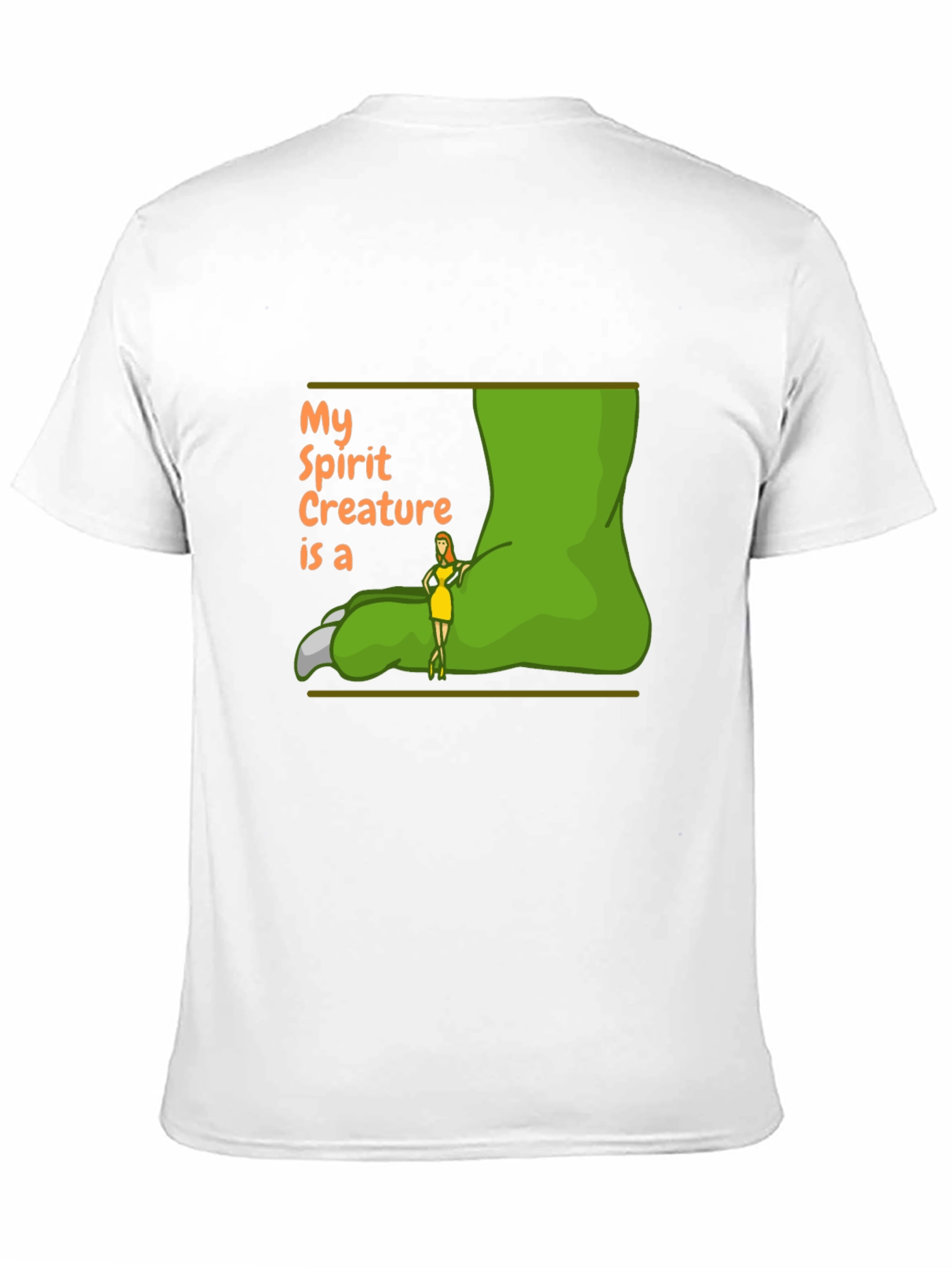 My Spirit Creature T-Shirt - Black Graphic Tee