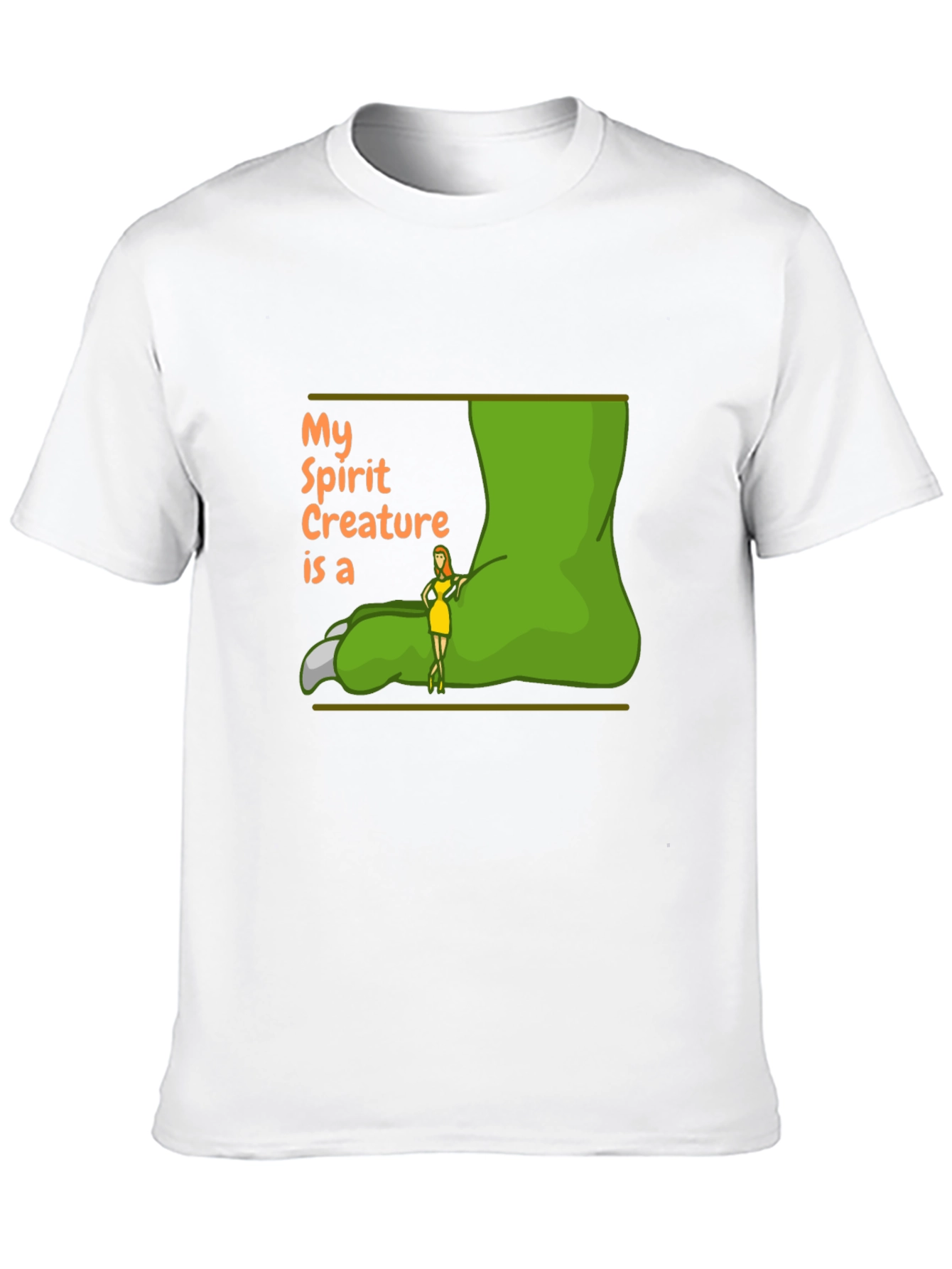 My Spirit Creature T-Shirt - Black Graphic Tee