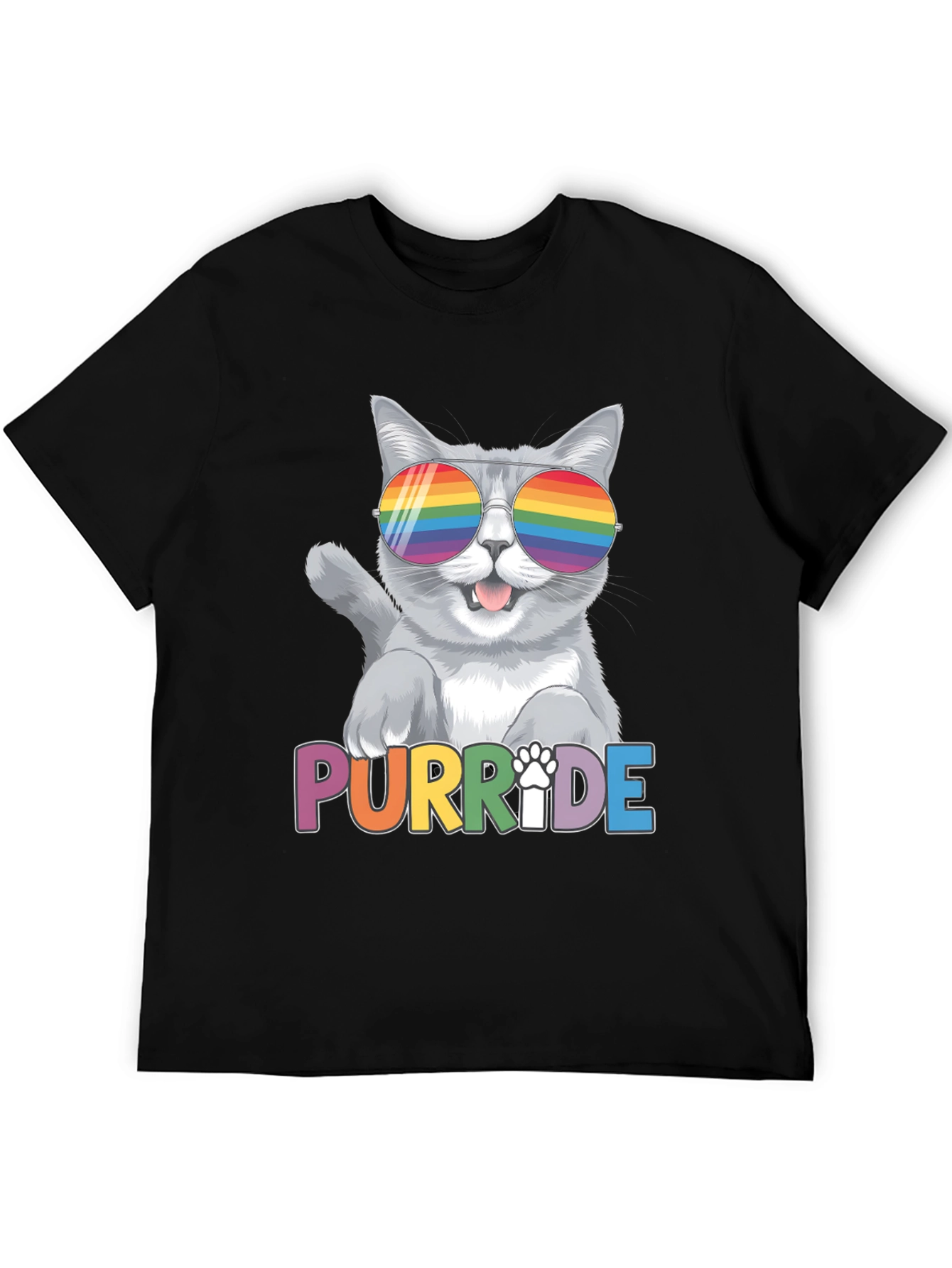 Purr-ide Cat T-Shirt