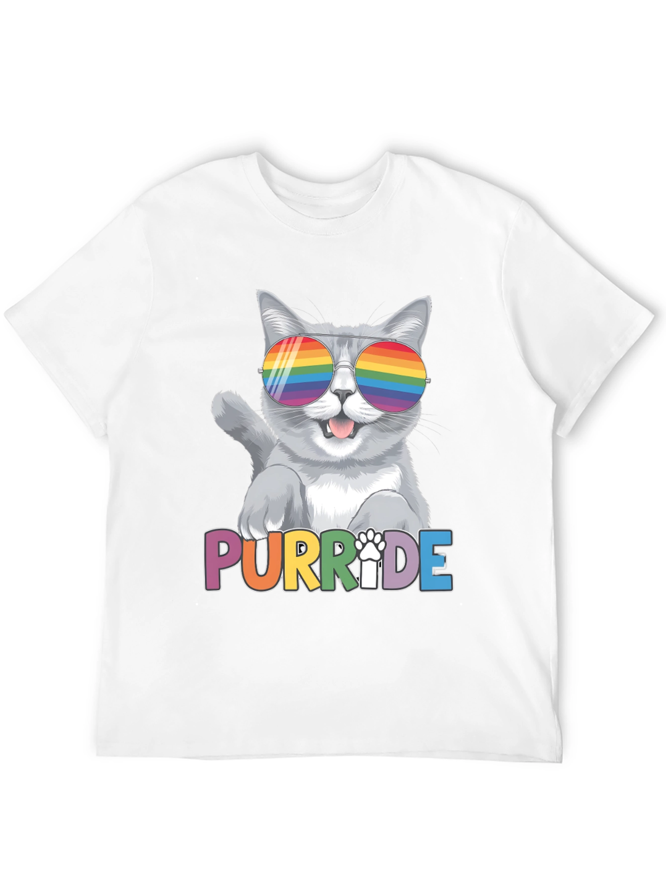 Purr-ide Cat T-Shirt