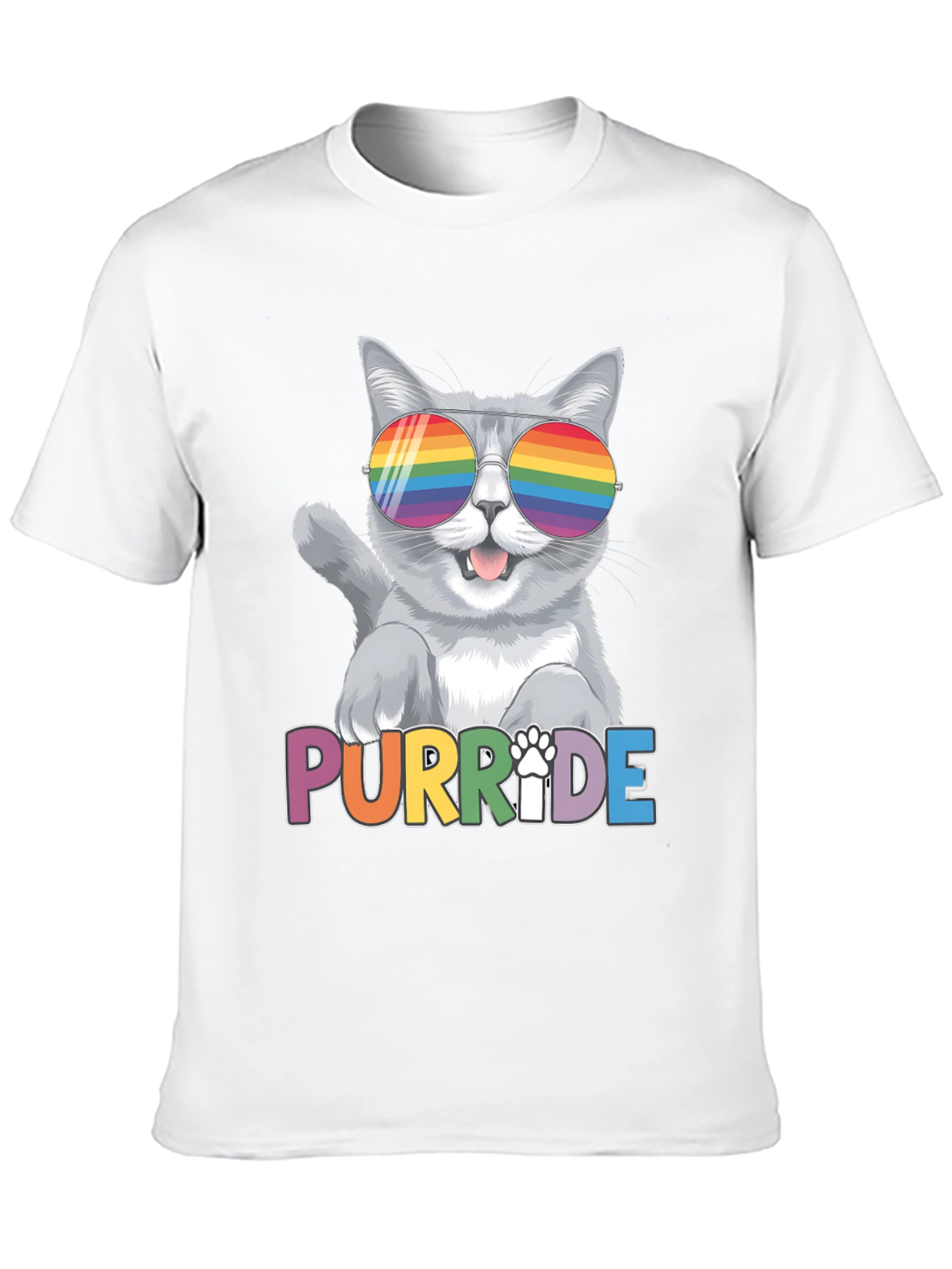 Purr-ide Cat T-Shirt