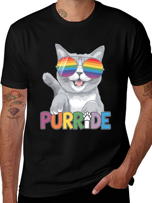 Purr-ide Cat T-Shirt