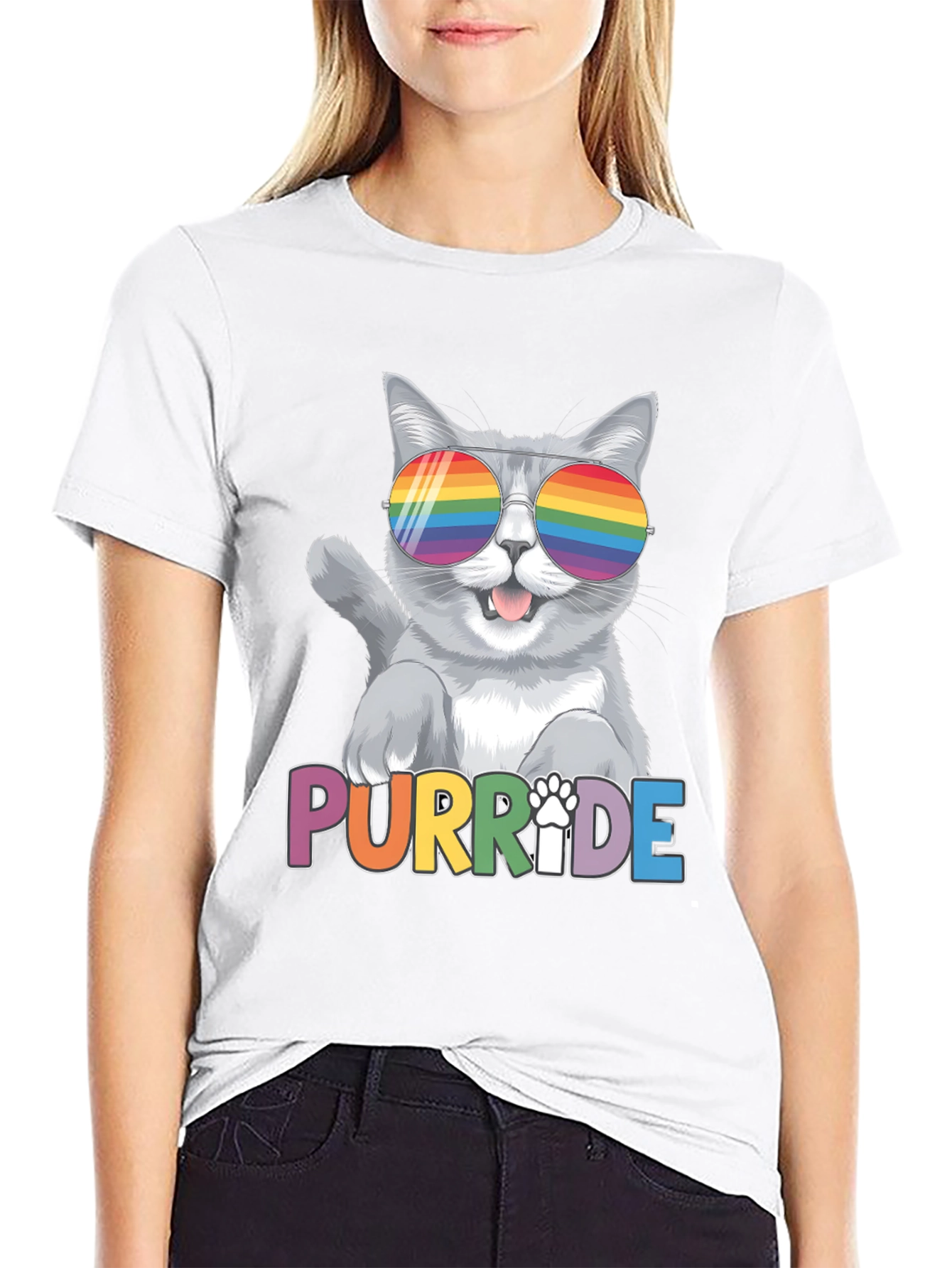 Purr-ide Cat T-Shirt
