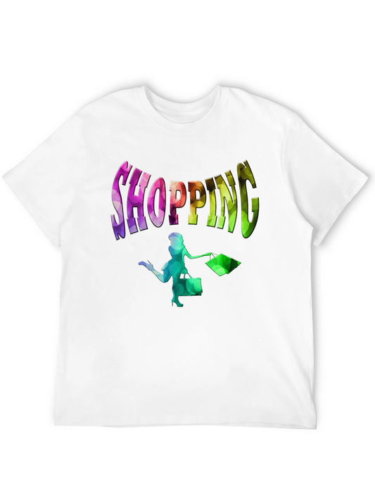 Colorful Shopping Graphic Tee