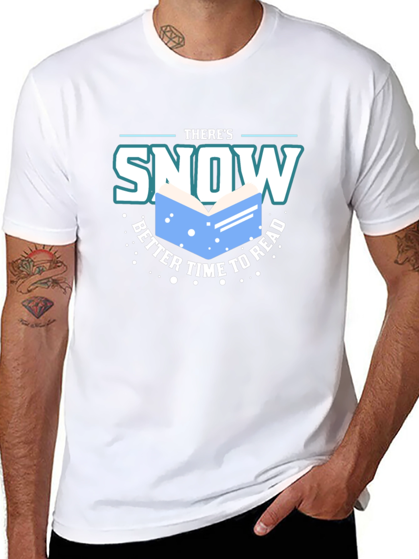 Snow Better Time to Read T-Shirt