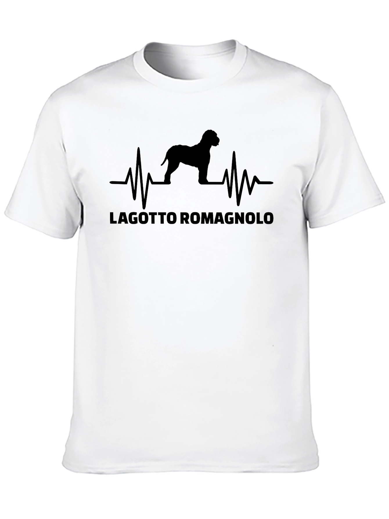 Lagotto Romagnolo Dog Heartbeat T-Shirt