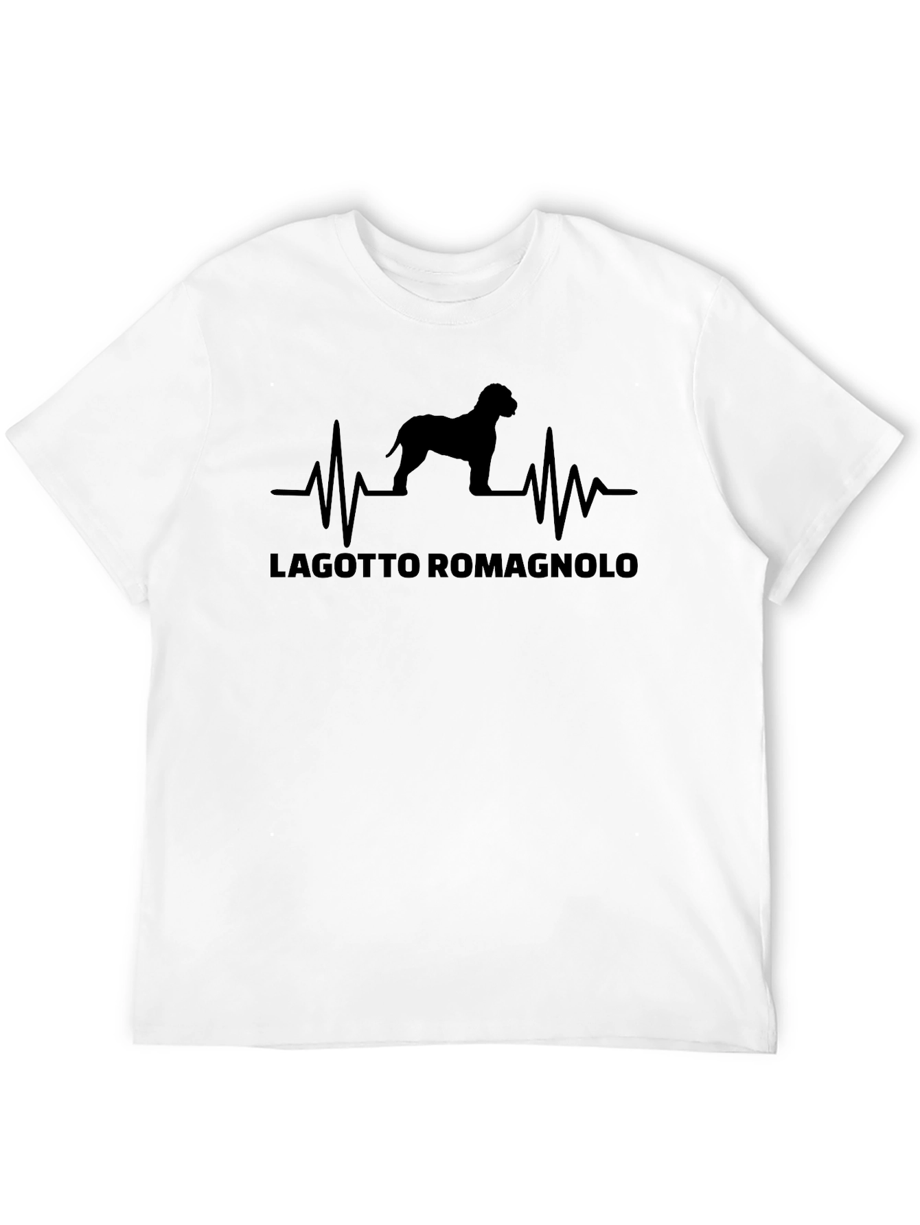 Lagotto Romagnolo Dog Heartbeat T-Shirt