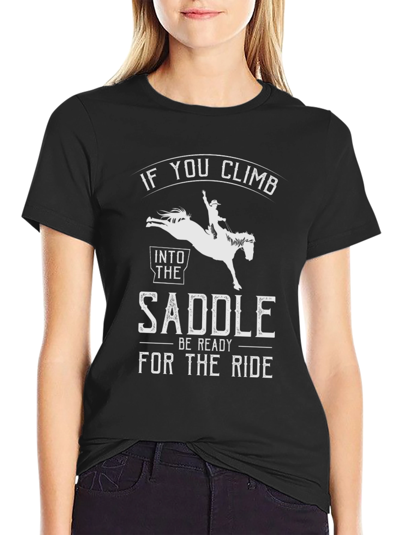 Cowboy Ride T-Shirt: Climb into the Saddle