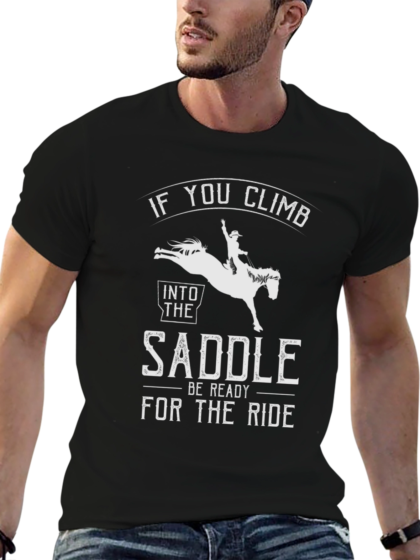 Cowboy Ride T-Shirt: Climb into the Saddle