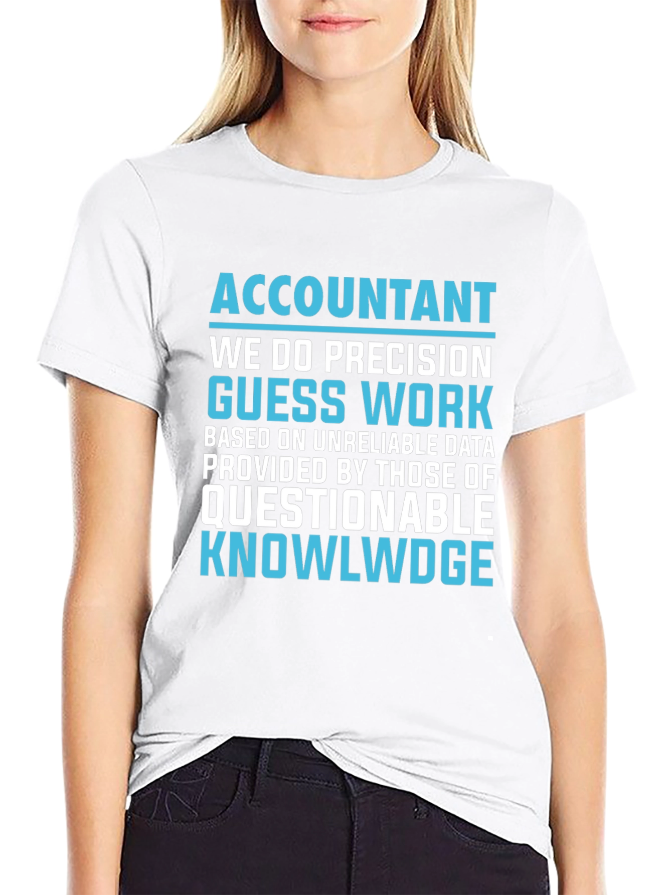 Accountant Precision Work Graphic T-Shirt