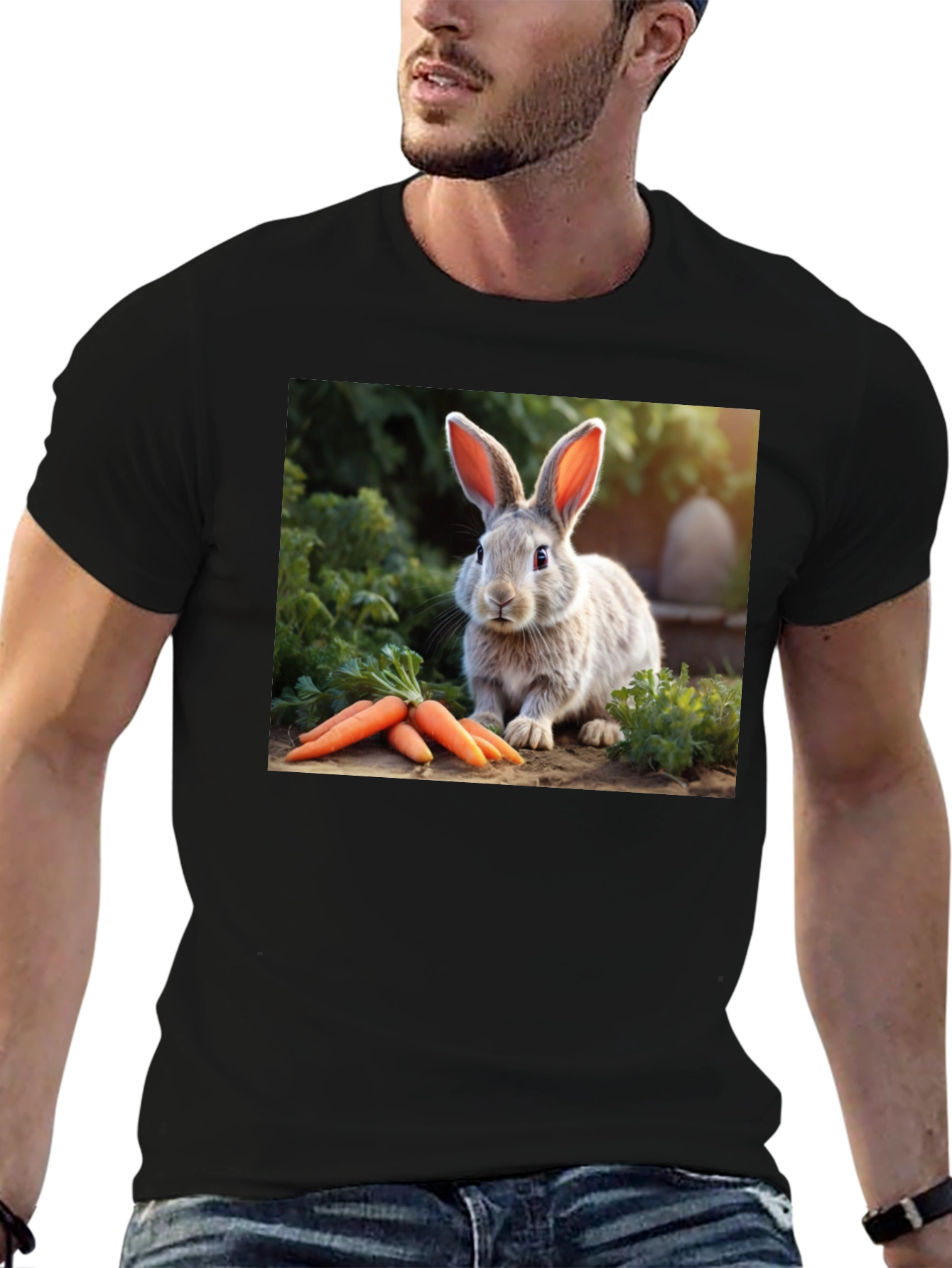 Rabbit & Carrots Graphic T-Shirt