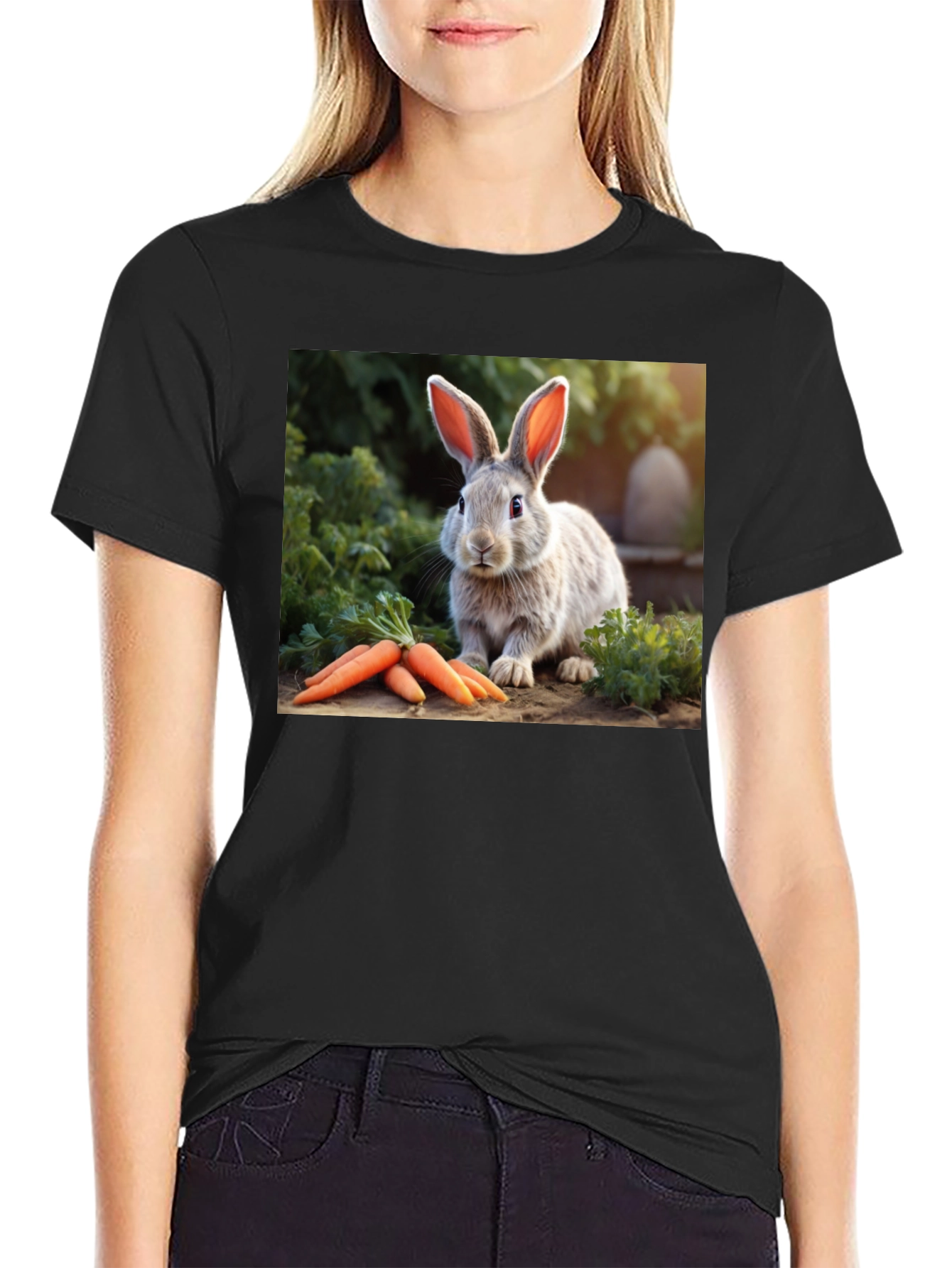 Rabbit & Carrots Graphic T-Shirt