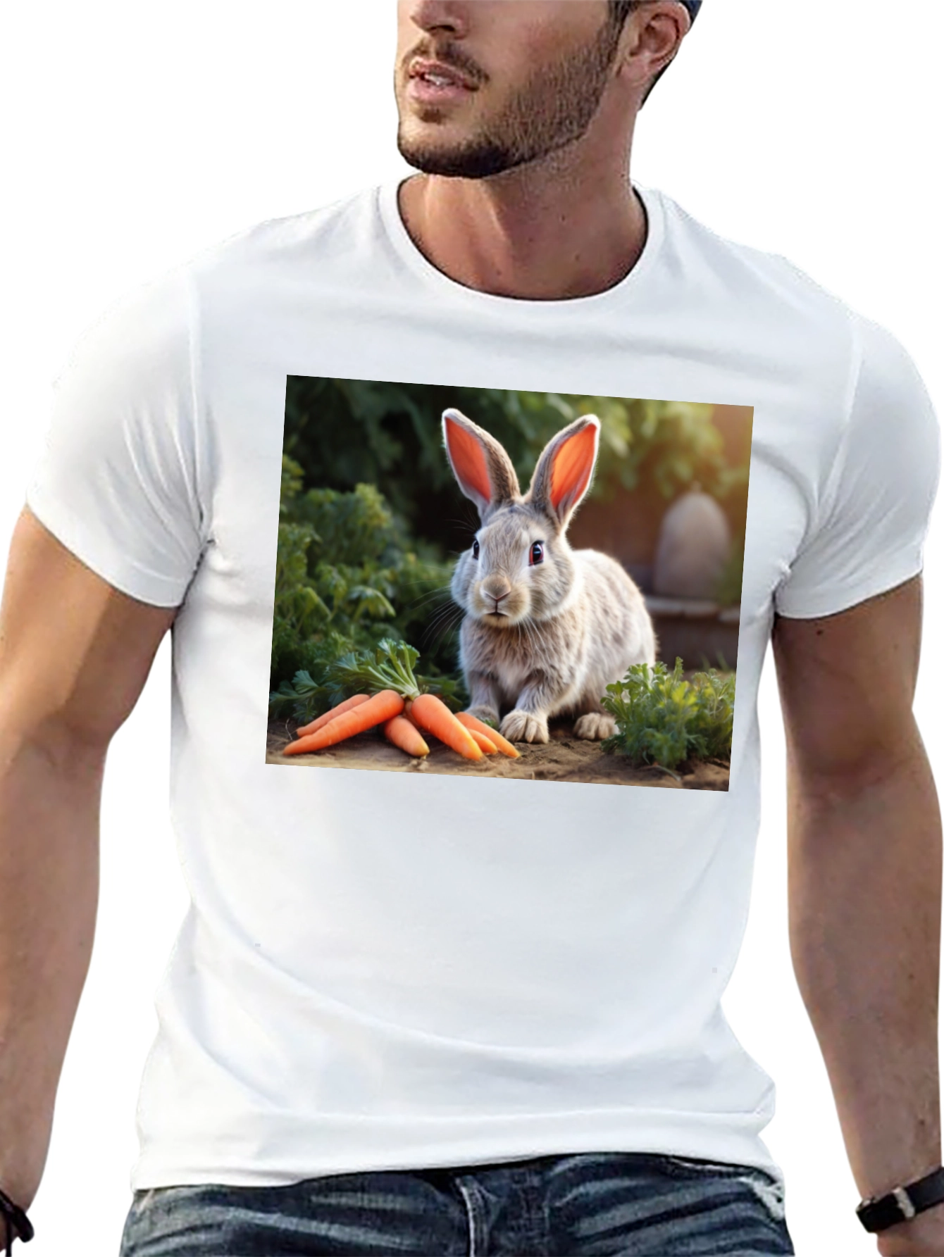 Rabbit & Carrots Graphic T-Shirt