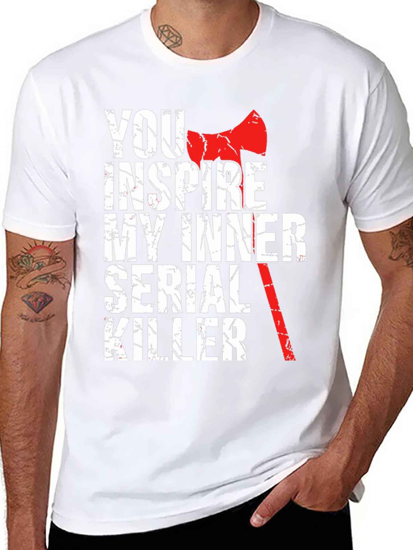 Inspire My Inner Serial Killer Graphic Tee