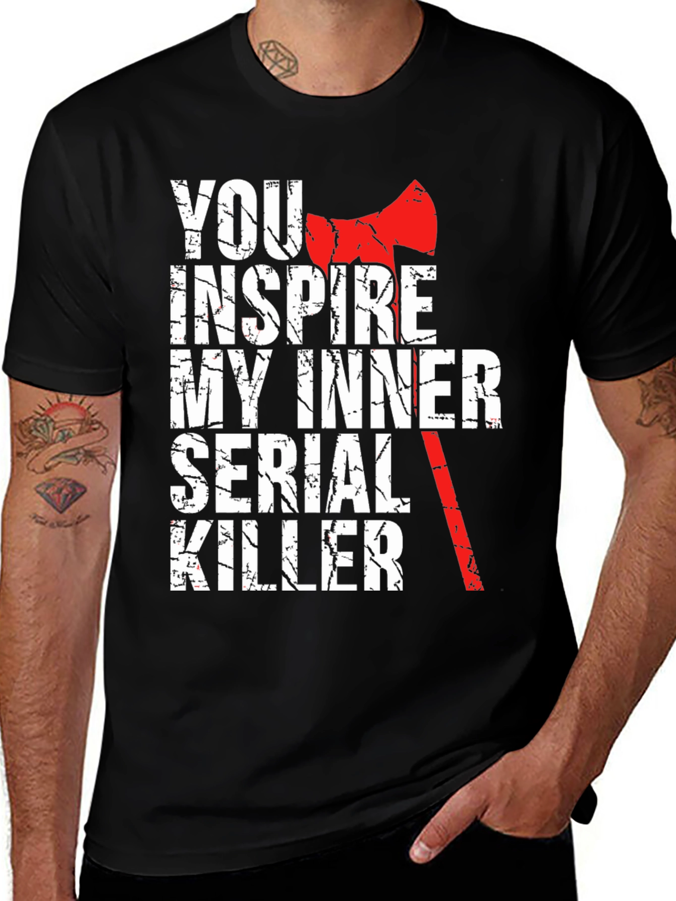 Inspire My Inner Serial Killer Graphic Tee