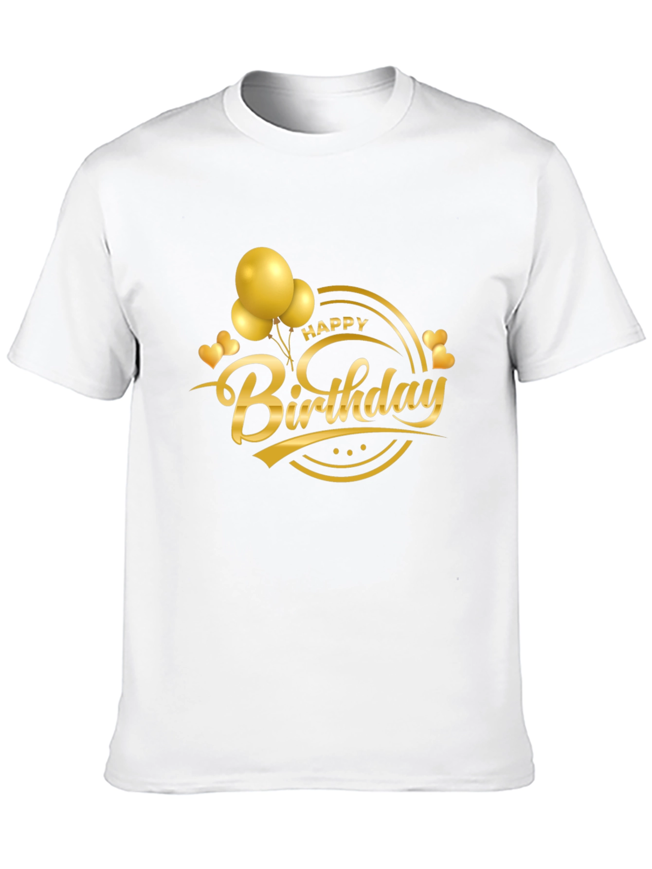 Birthday Celebration Black T-Shirt