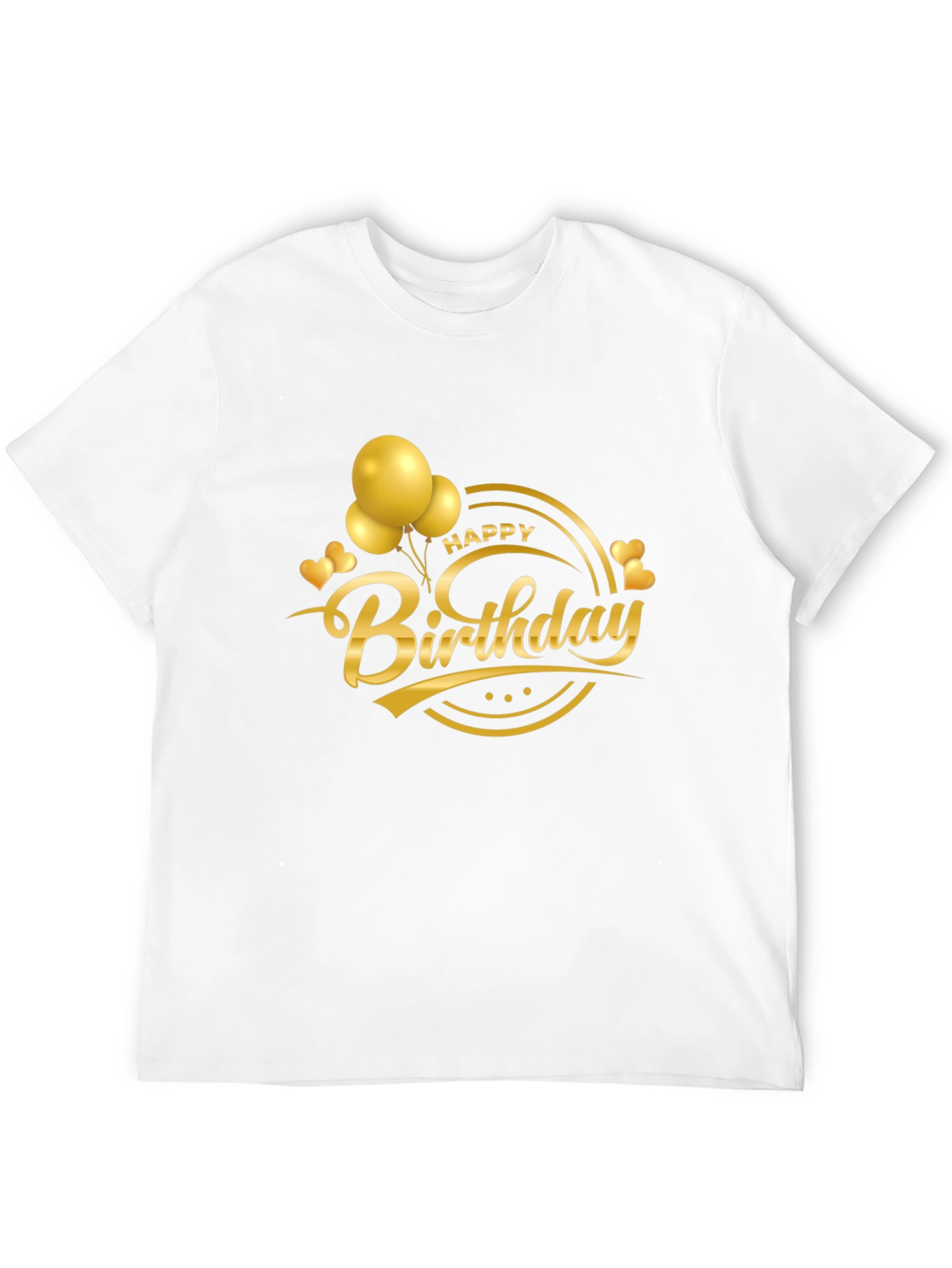 Birthday Celebration Black T-Shirt