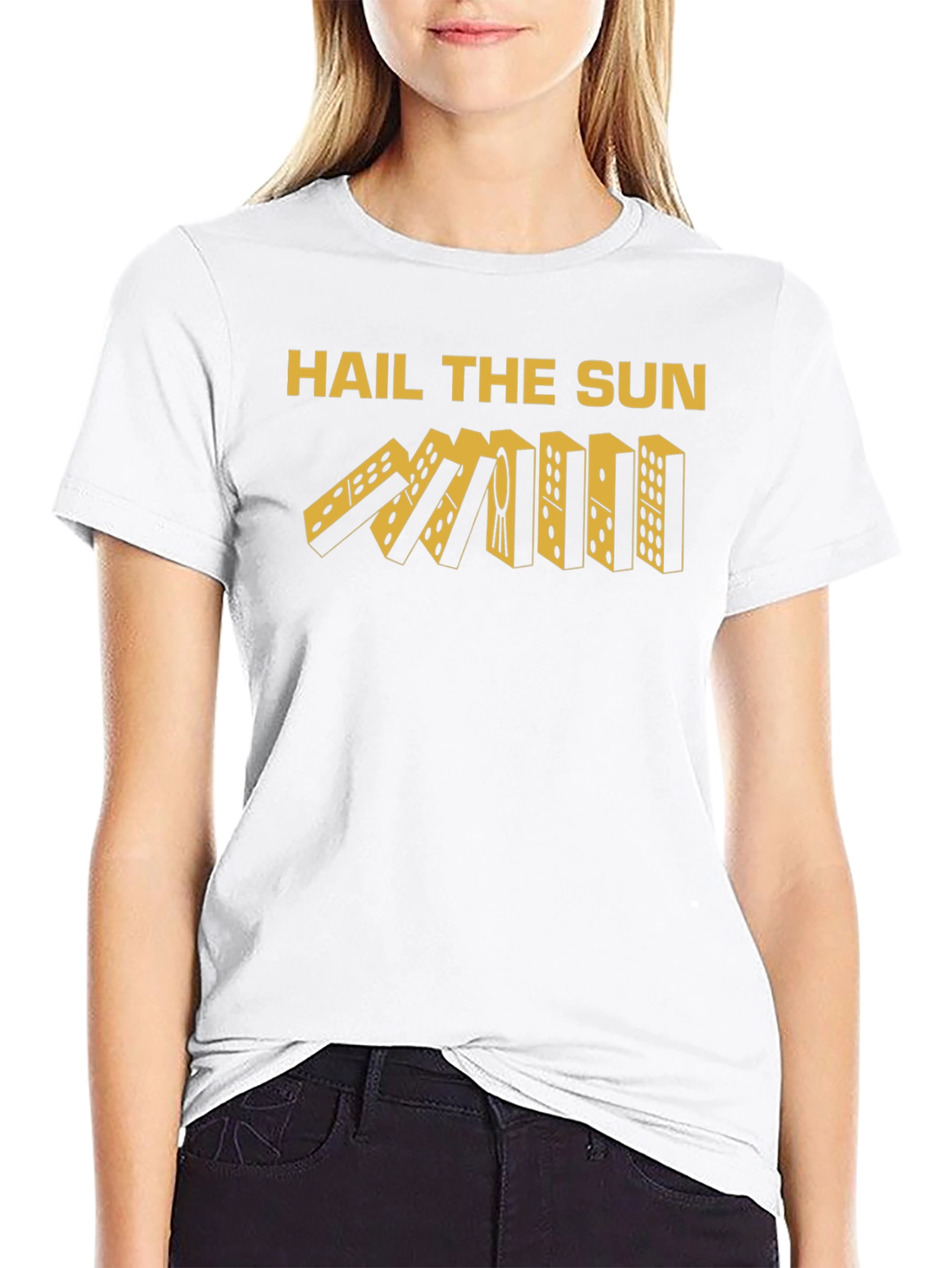 Hail the Sun Domino T-Shirt - Black