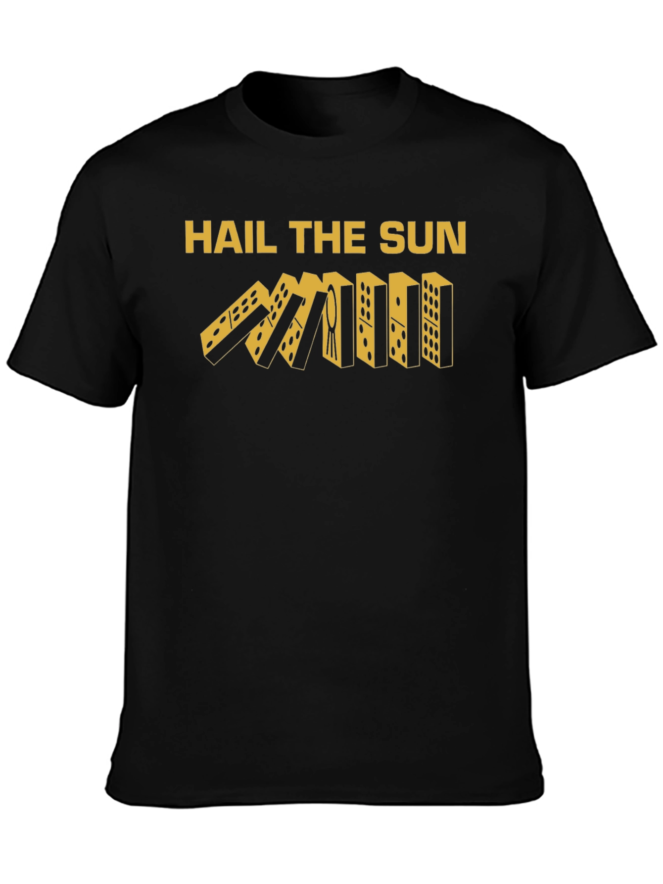 Hail the Sun Domino T-Shirt - Black