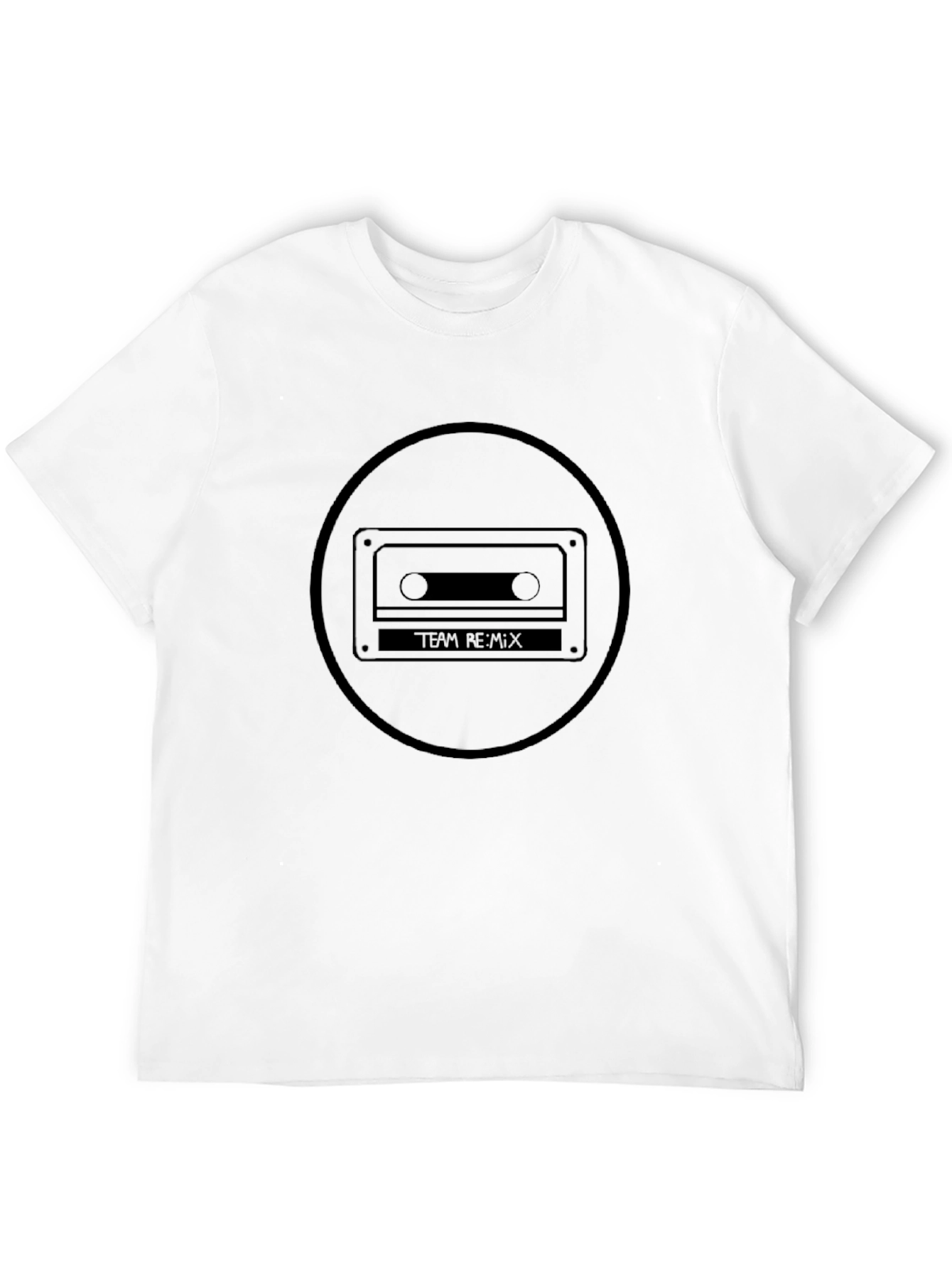 Team Remix Graphic Black T-Shirt