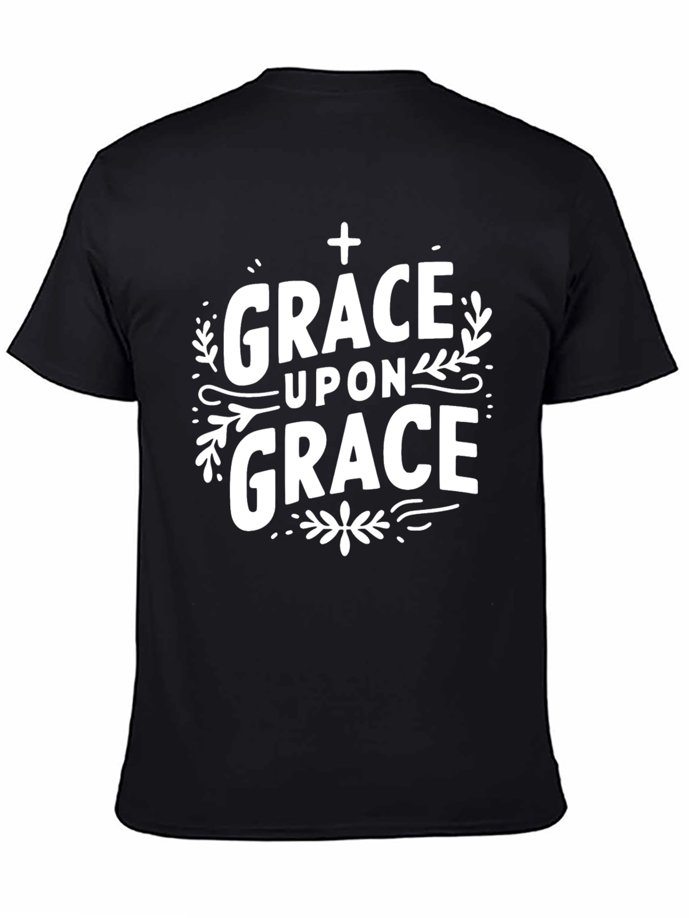Grace Upon Grace Christian Graphic T-Shirt