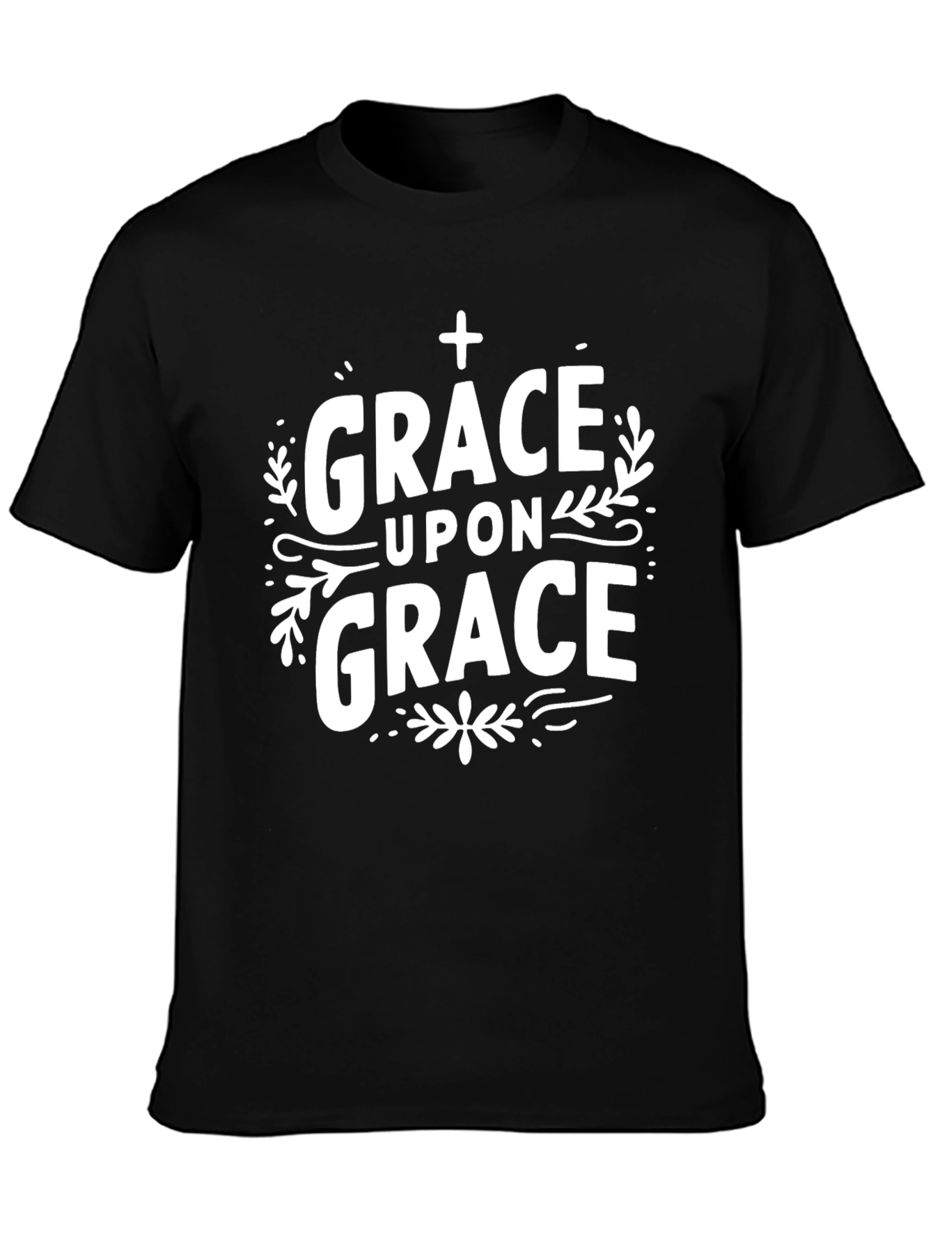 Grace Upon Grace Christian Graphic T-Shirt