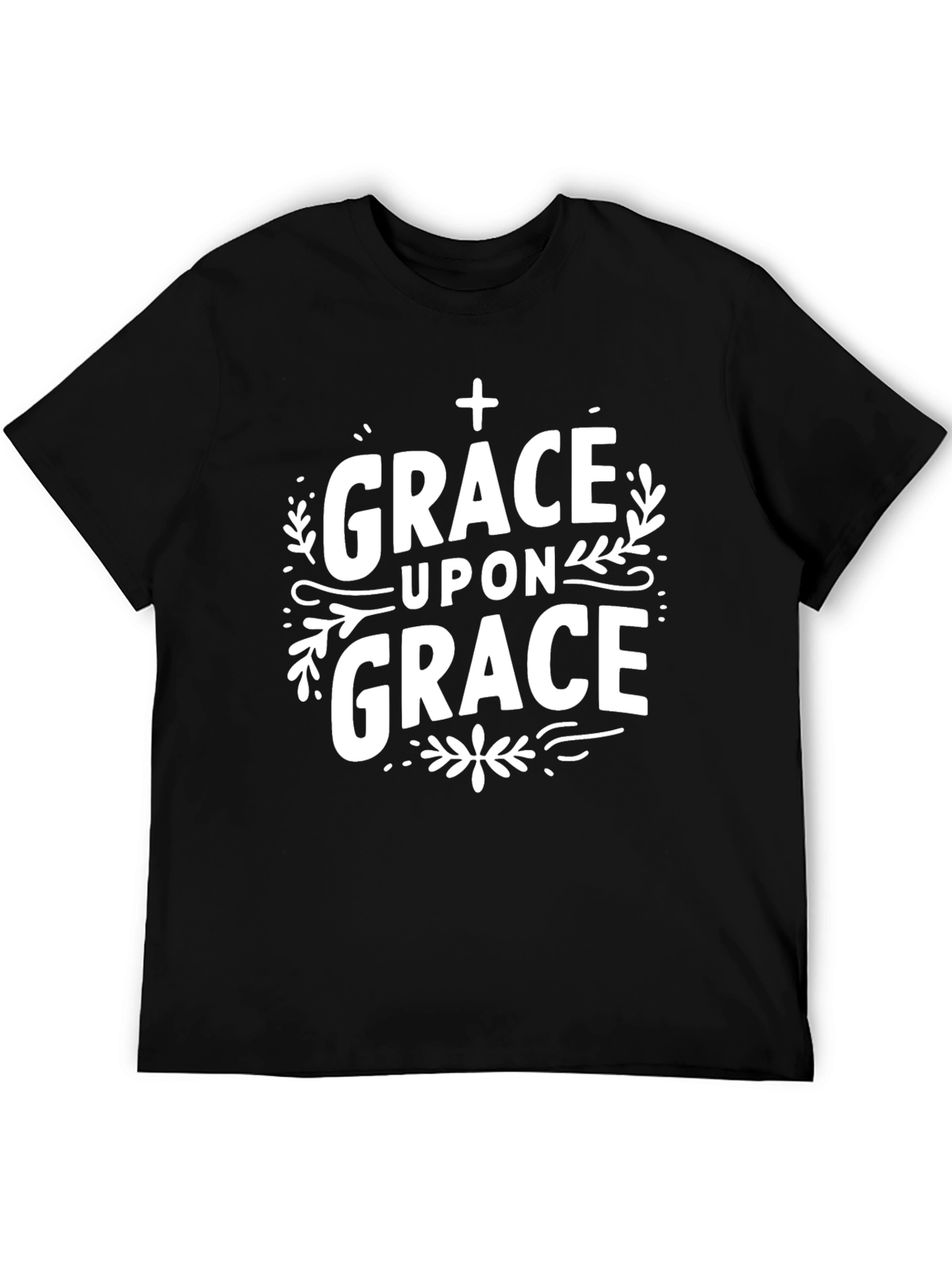 Grace Upon Grace Christian Graphic T-Shirt