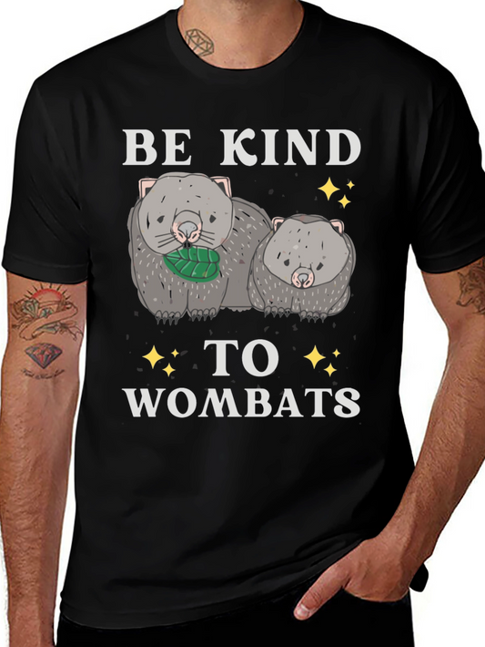Be Kind to Wombats Graphic Tee