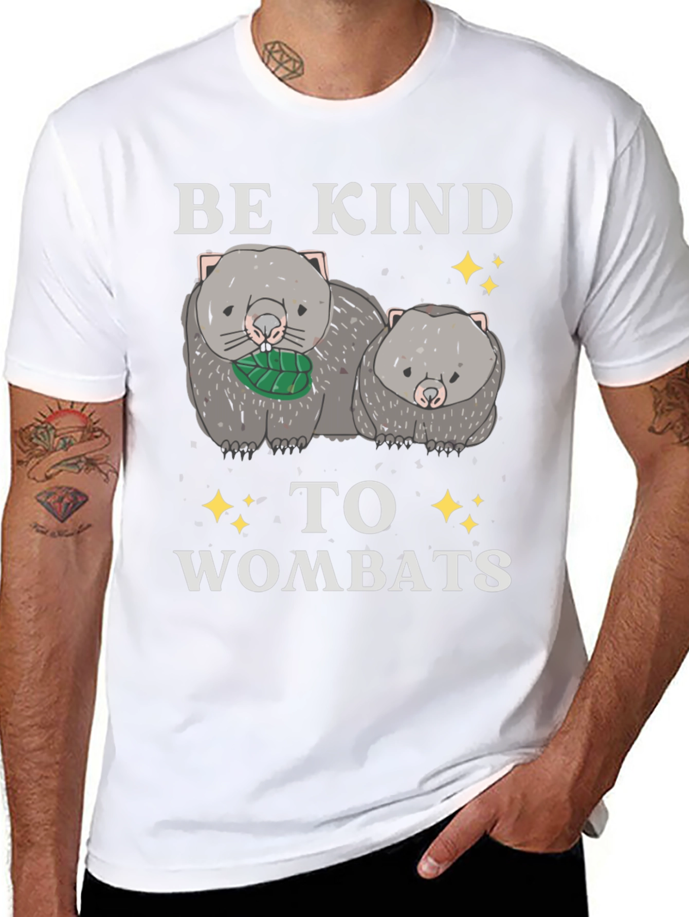 Be Kind to Wombats Graphic Tee