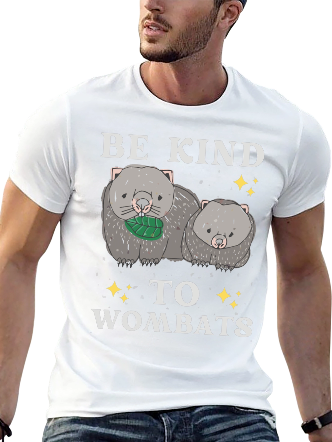 Be Kind to Wombats Graphic Tee
