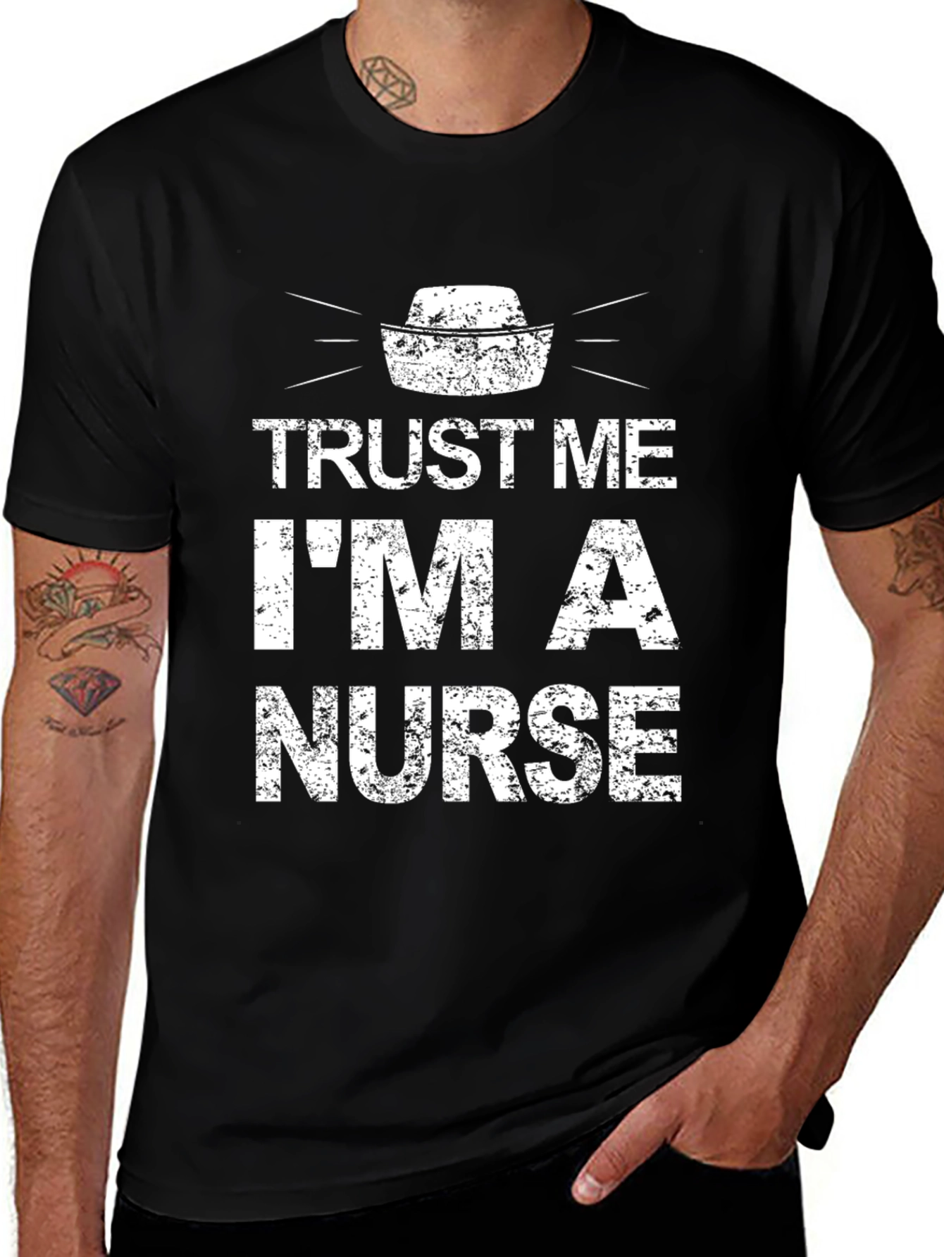 Trust Me Im a Nurse T-Shirt - Novelty Apparel