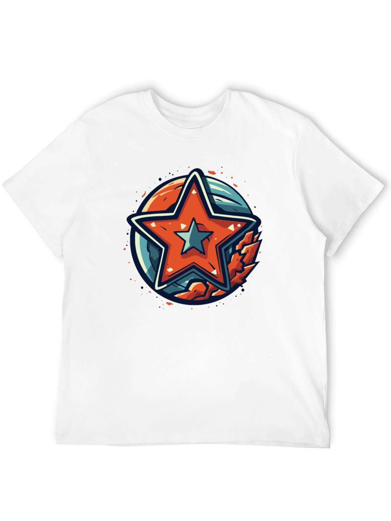 Star Graphic Black T-Shirt