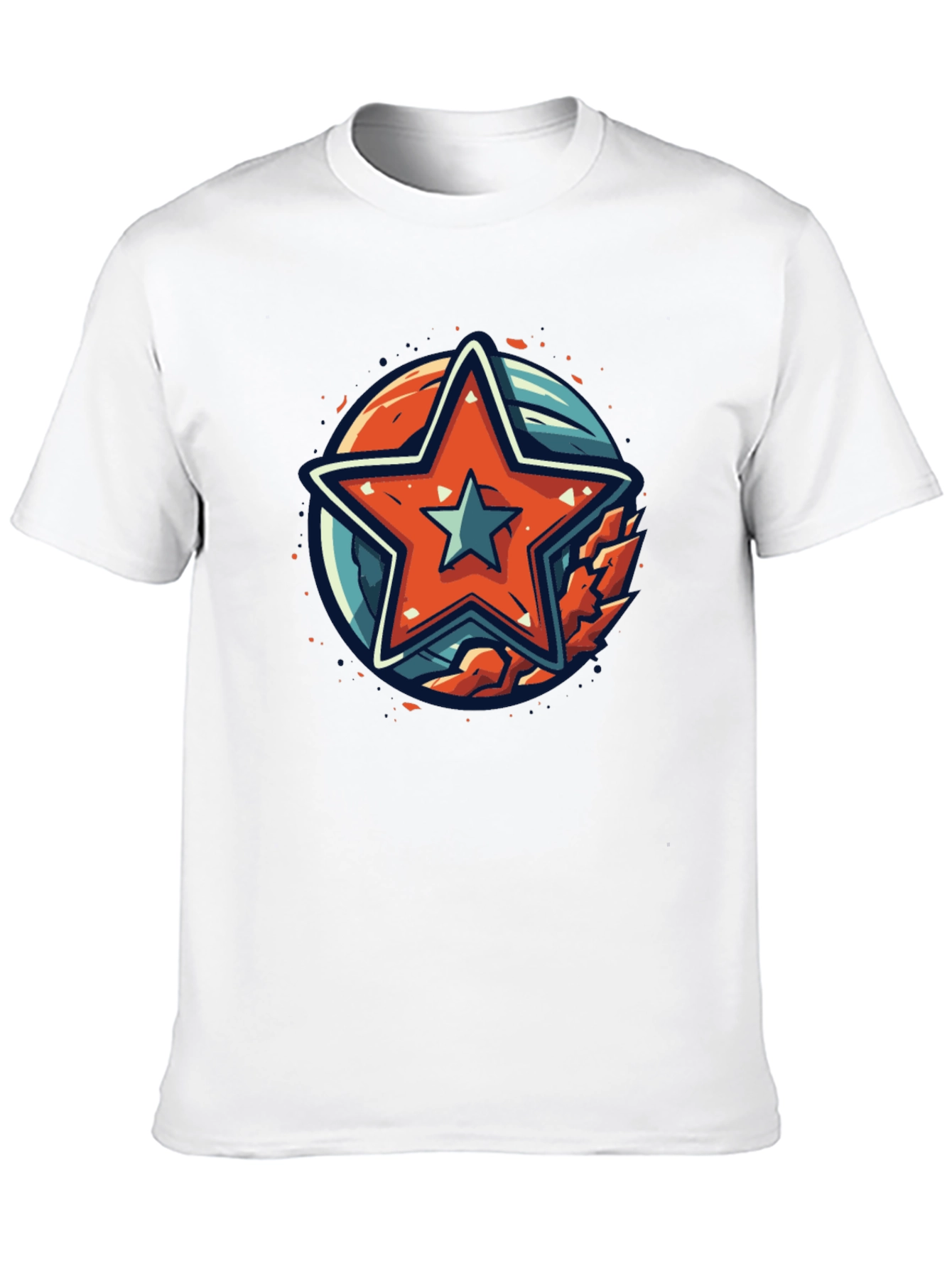 Star Graphic Black T-Shirt