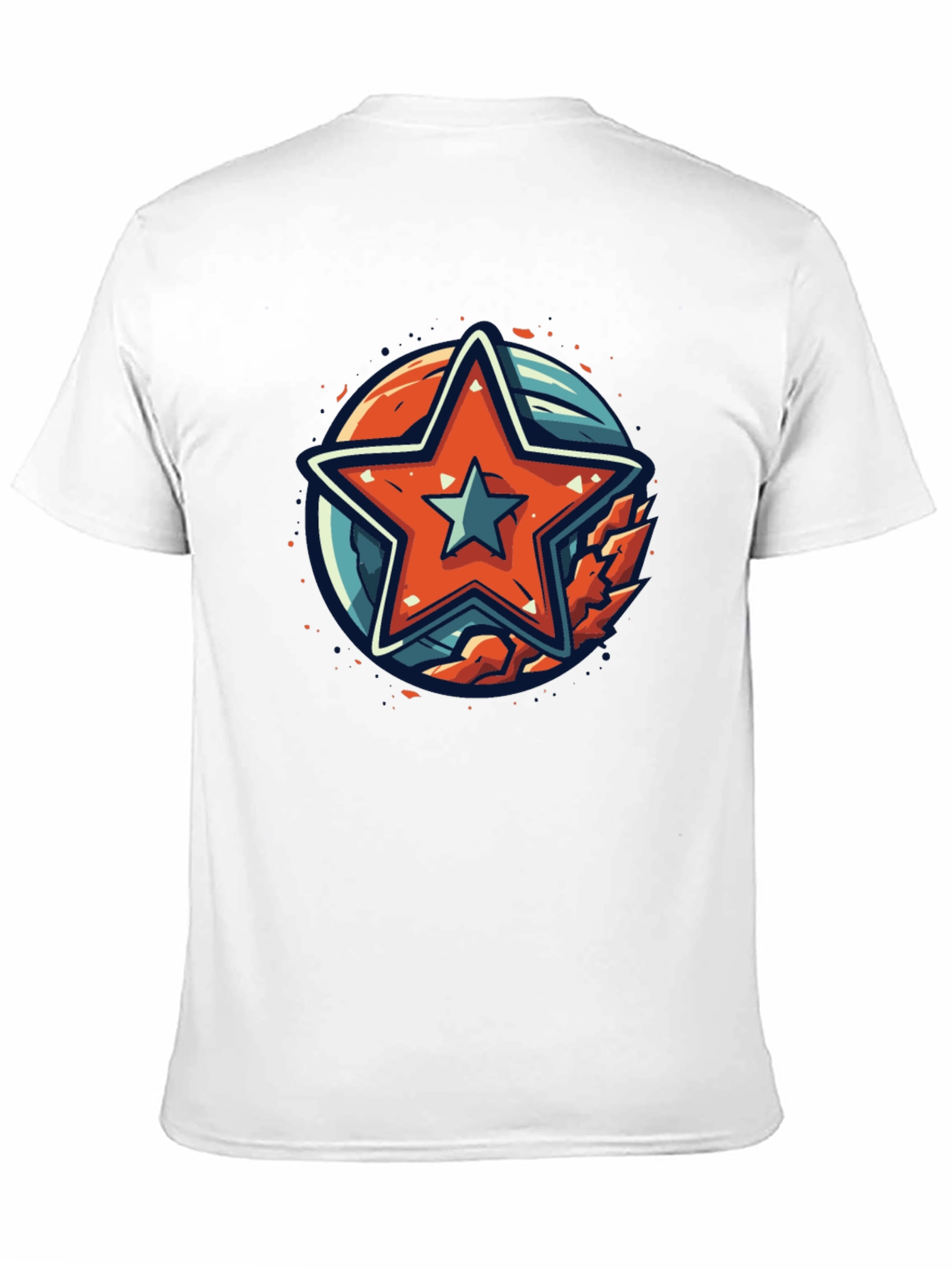Star Graphic Black T-Shirt