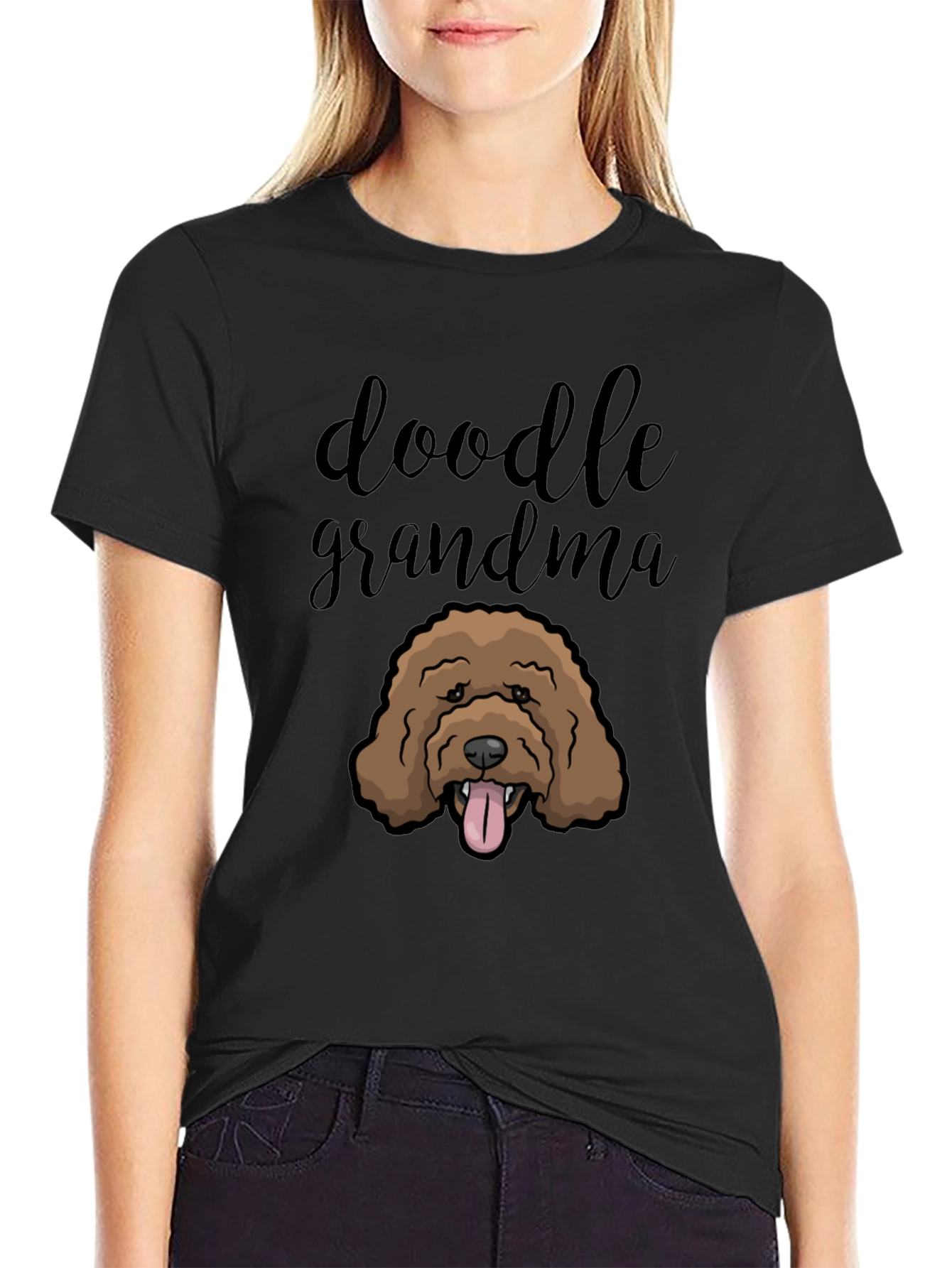 Doodle Grandma T-Shirt - Dog Lover Tee