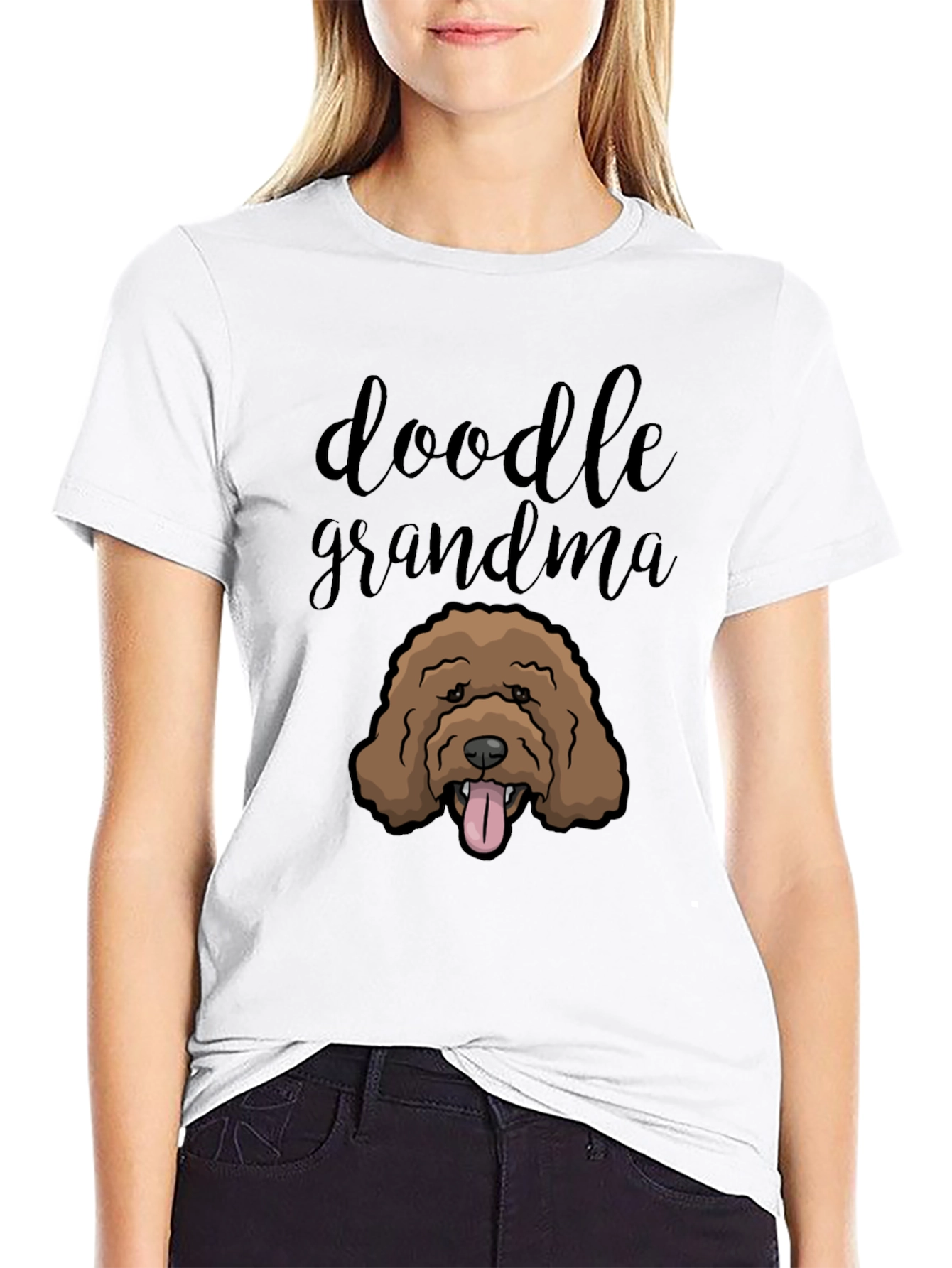 Doodle Grandma T-Shirt - Dog Lover Tee