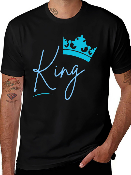 King Crown Graphic T-Shirt - Stylish Menswear