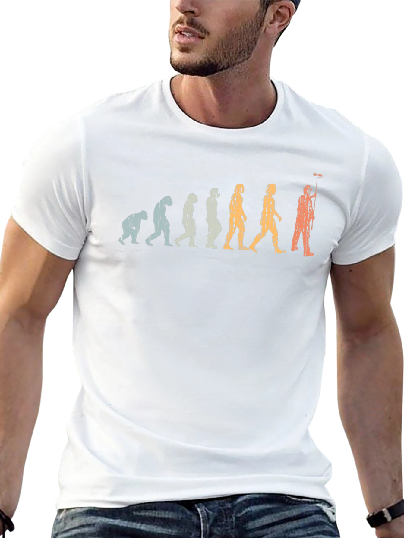 Evolution of Painting T-Shirt - Black Graphic Tee
