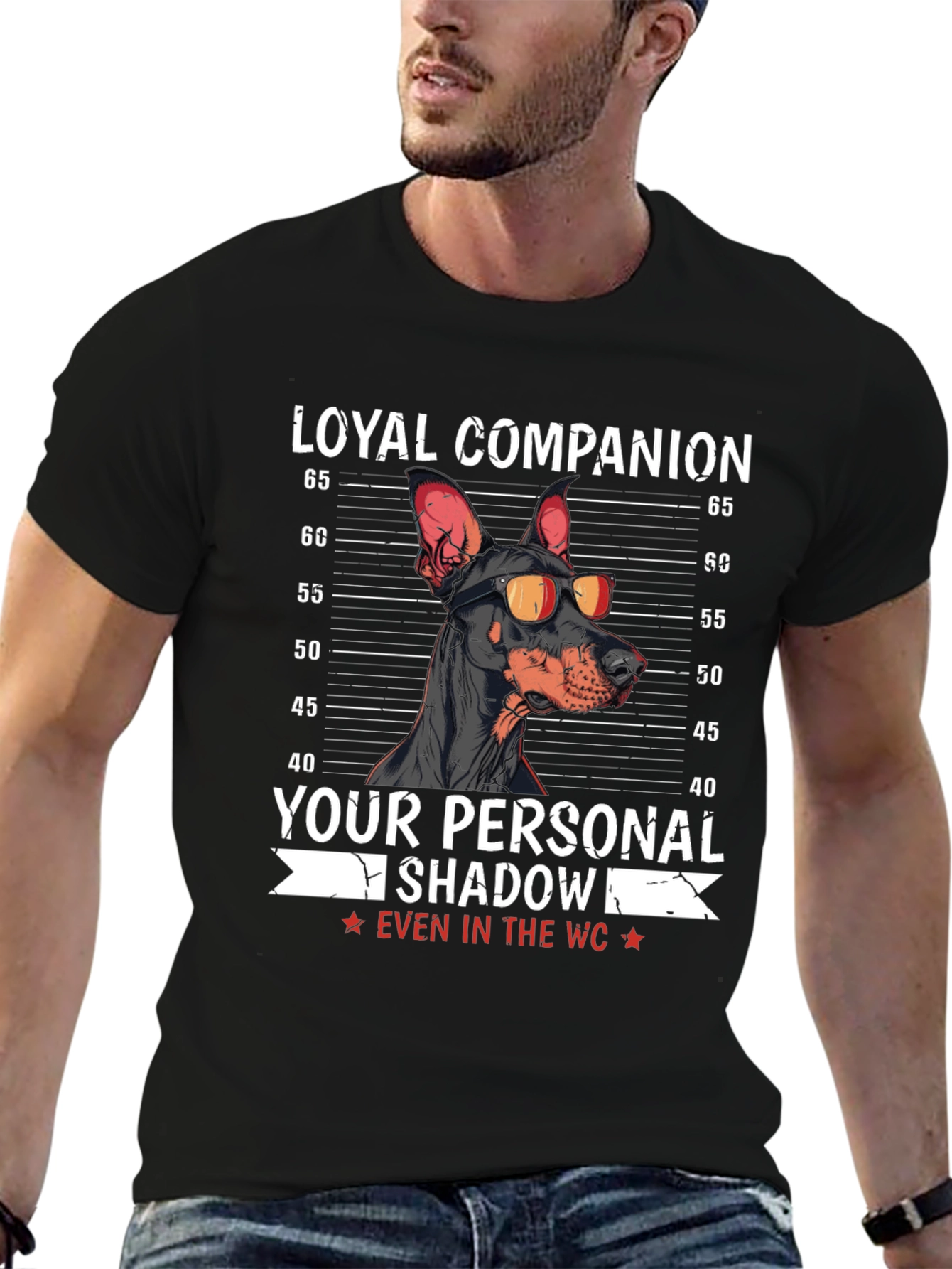 Loyal Companion Dog Graphic Tee