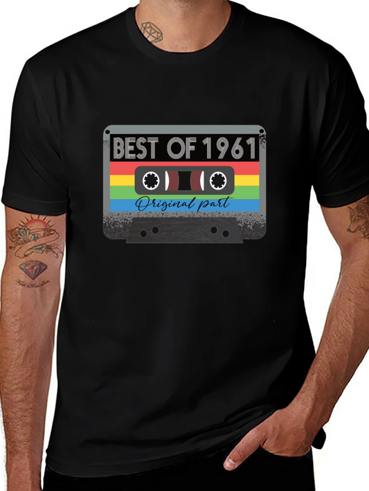 Best of 1961 Cassette Tape Graphic T-Shirt