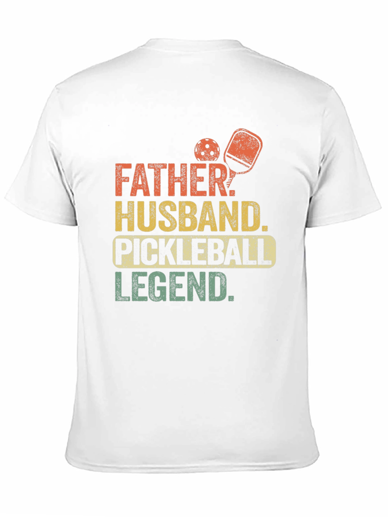 Father Husband Pickleball Legend Graphic Tee