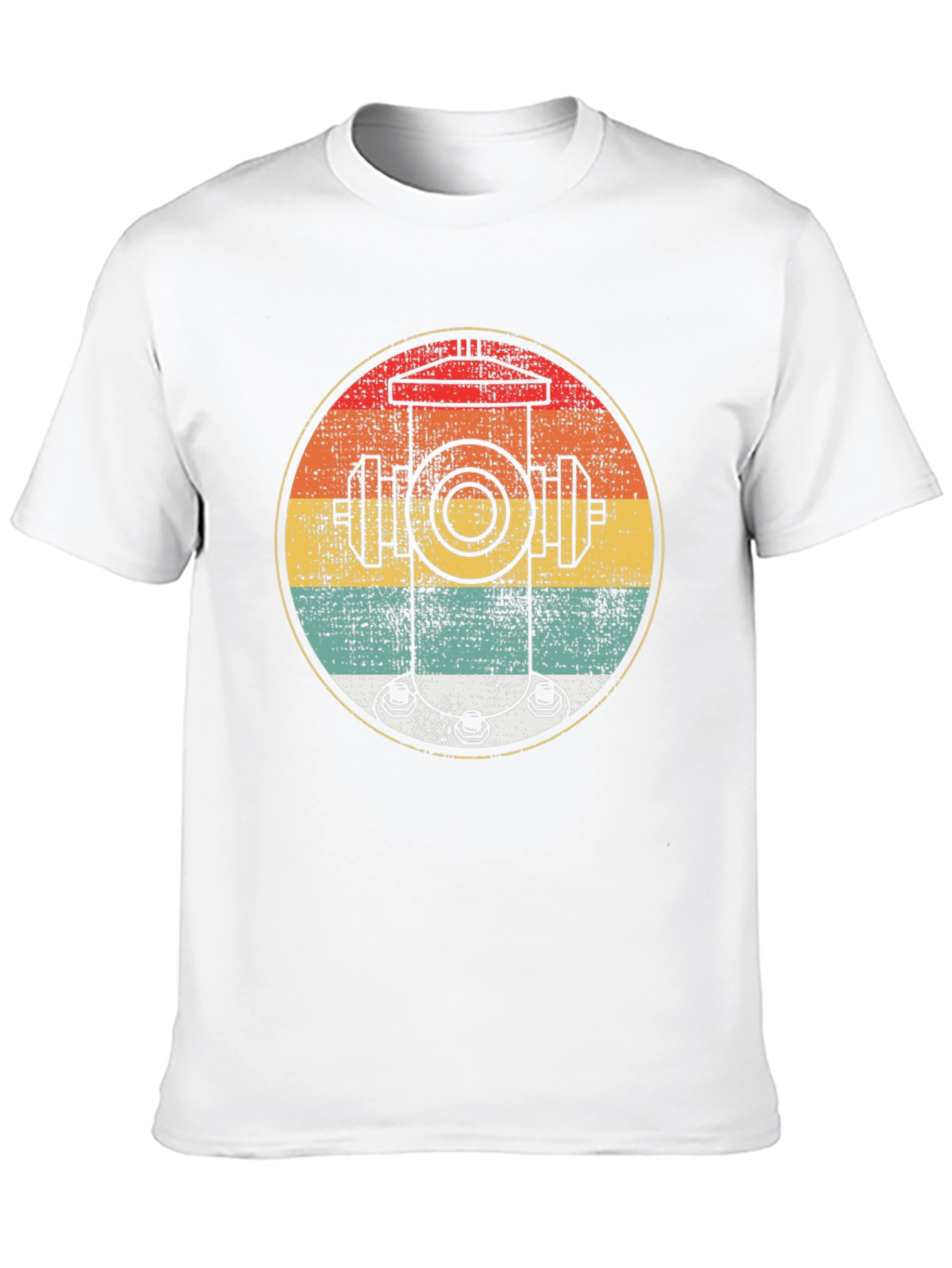 Retro Fire Hydrant Graphic Tee