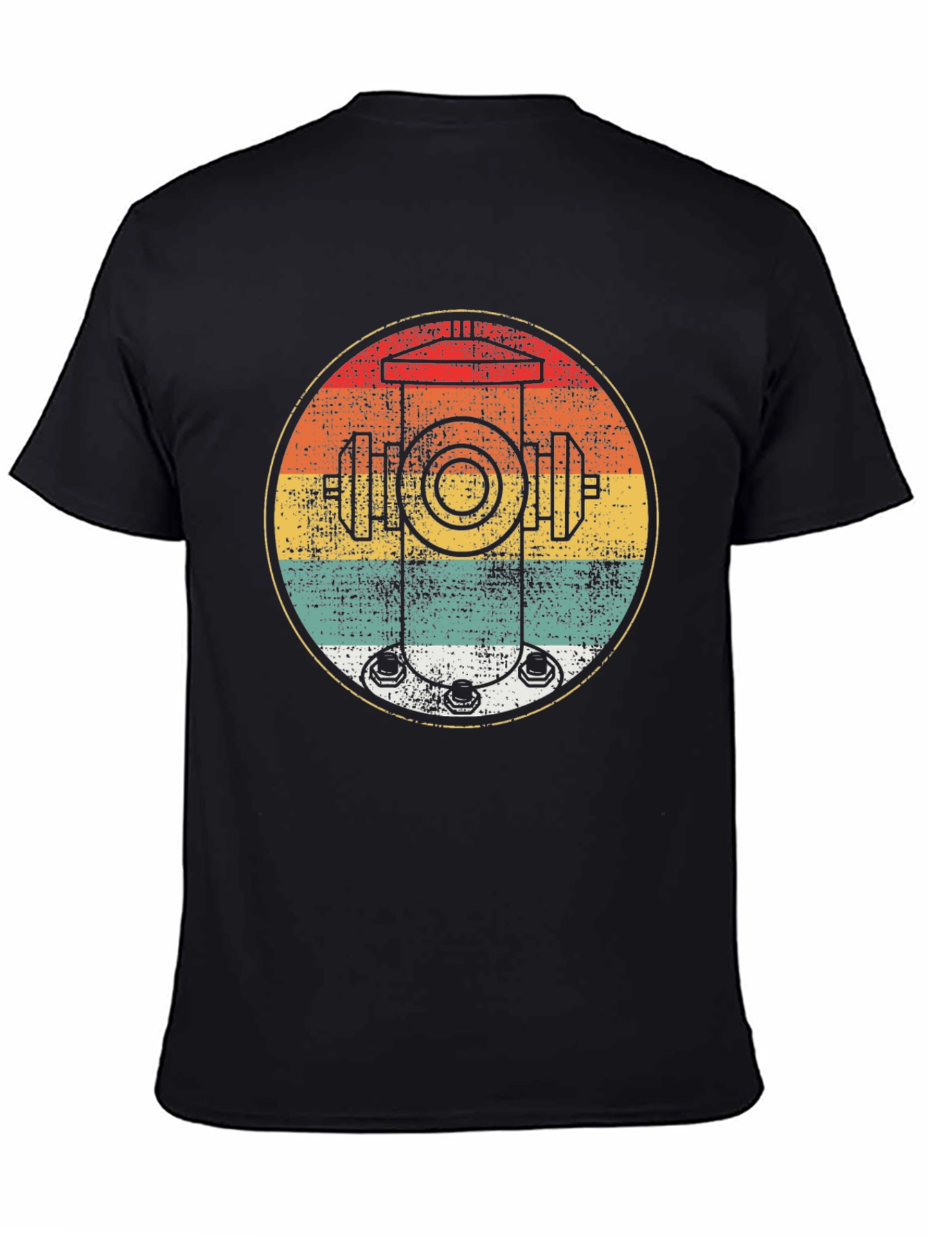 Retro Fire Hydrant Graphic Tee